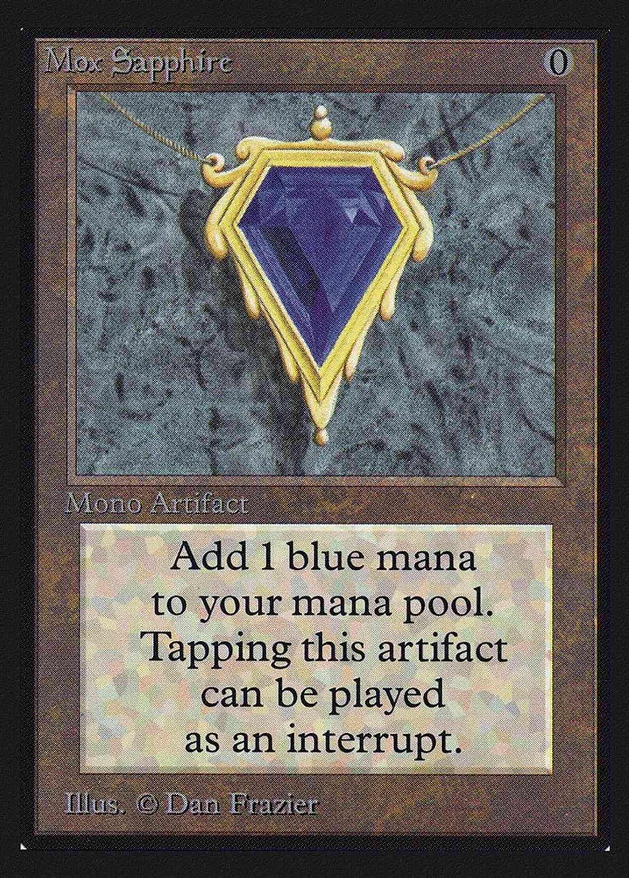 Mox Sapphire (CE) magic card front