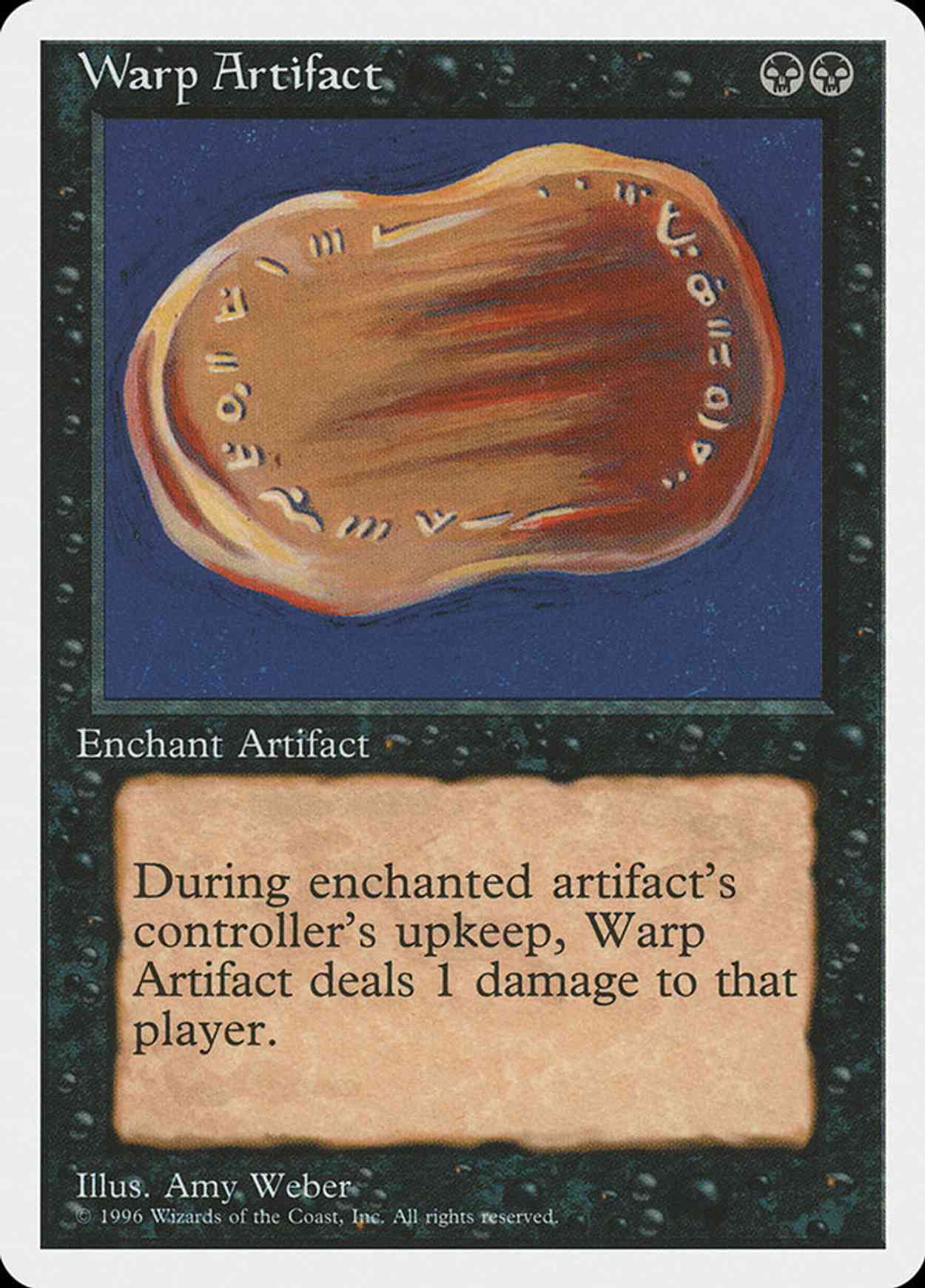 Warp Artifact magic card front
