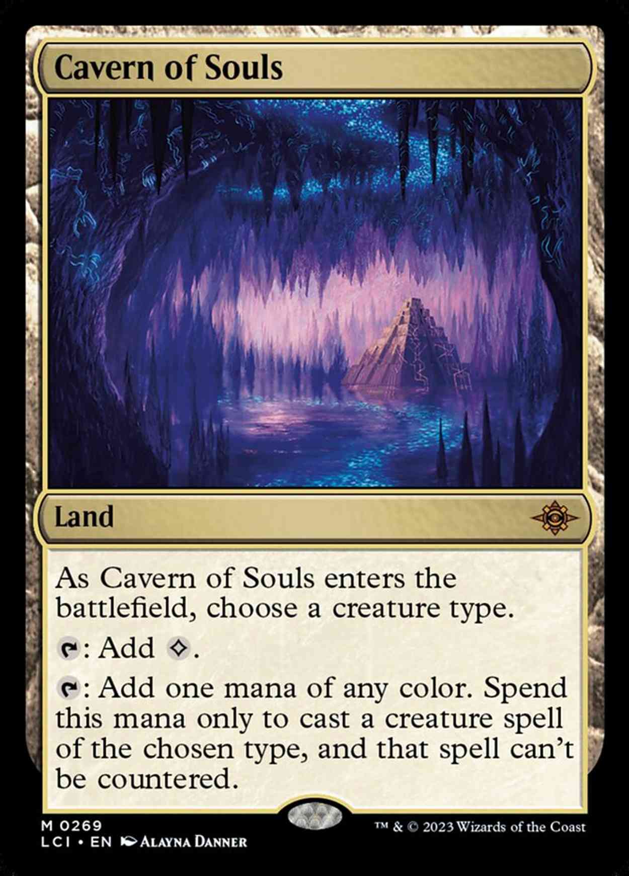 Cavern of Souls magic card front