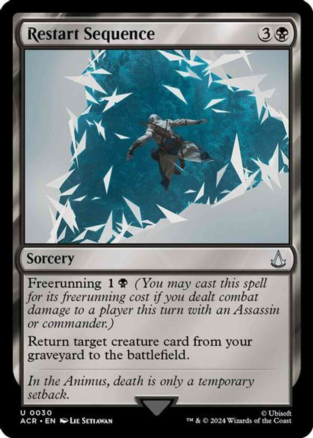 Restart Sequence magic card front