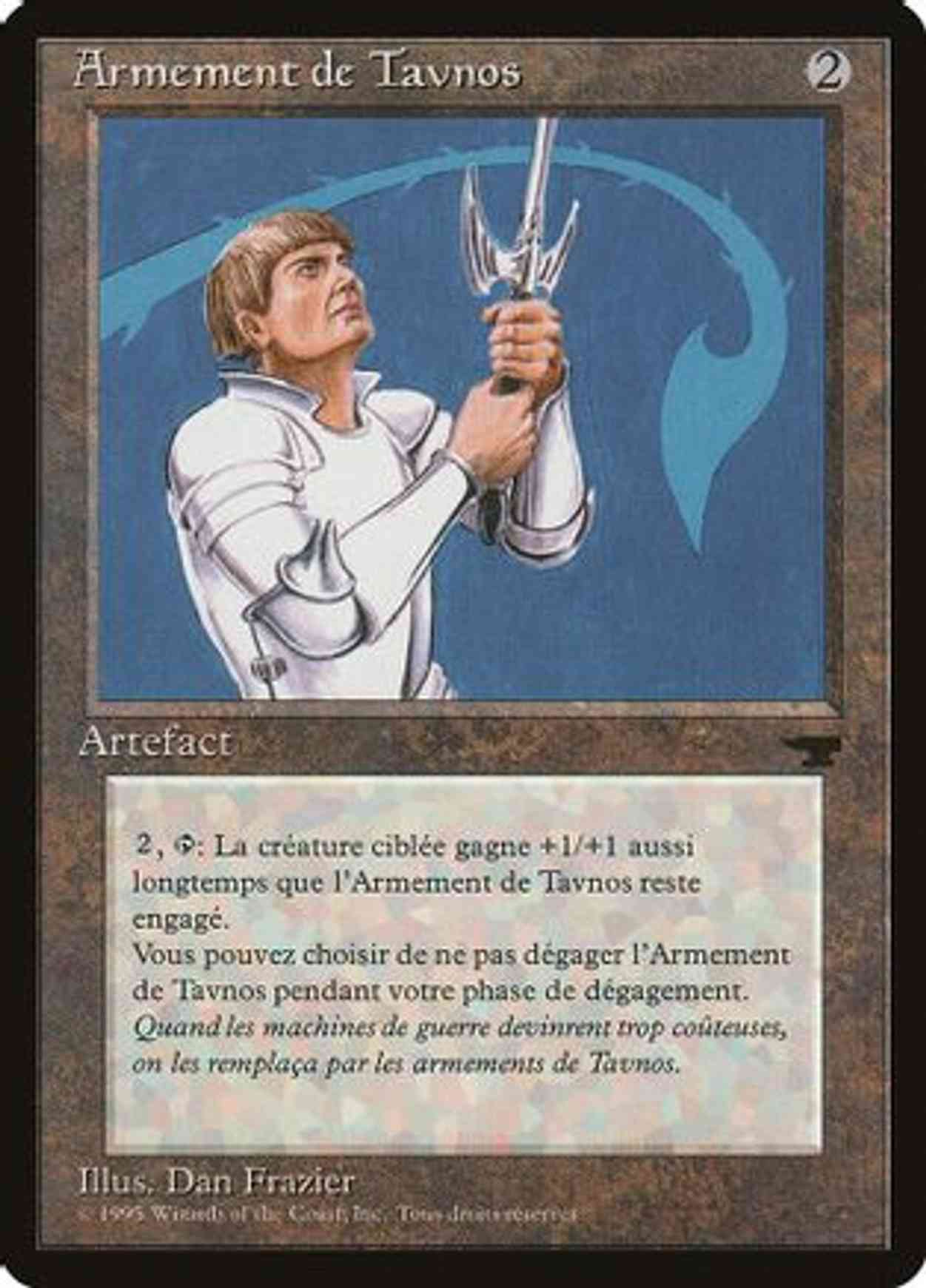 Tawnos's Weaponry (French) - "Armement de Tavnos" magic card front
