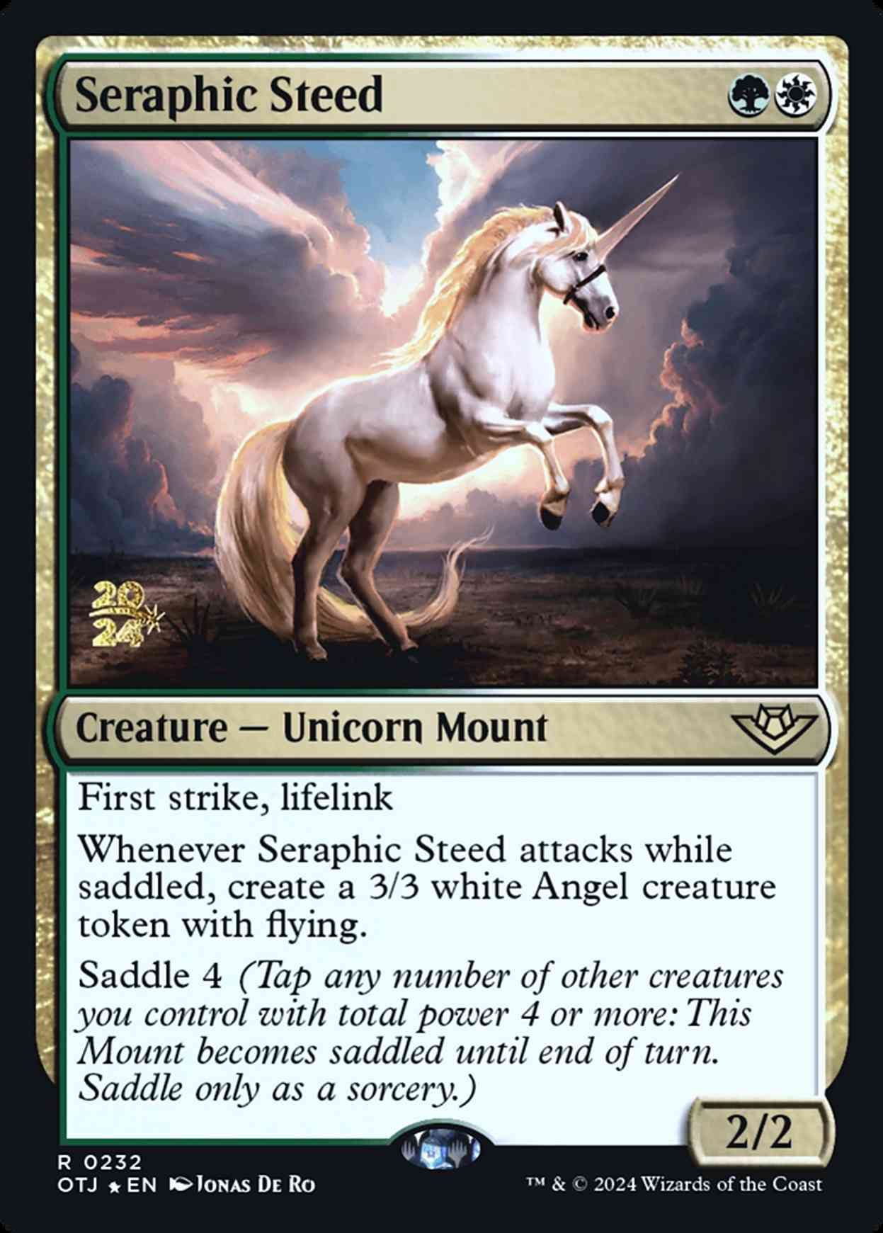 Seraphic Steed magic card front