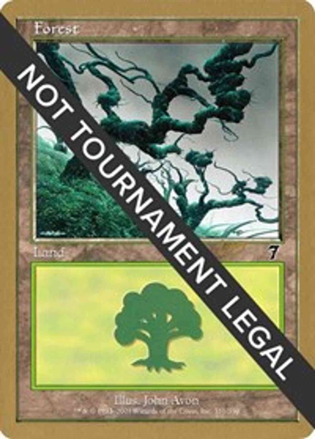 Forest (331) - 2002 Raphael Levy (7ED) magic card front