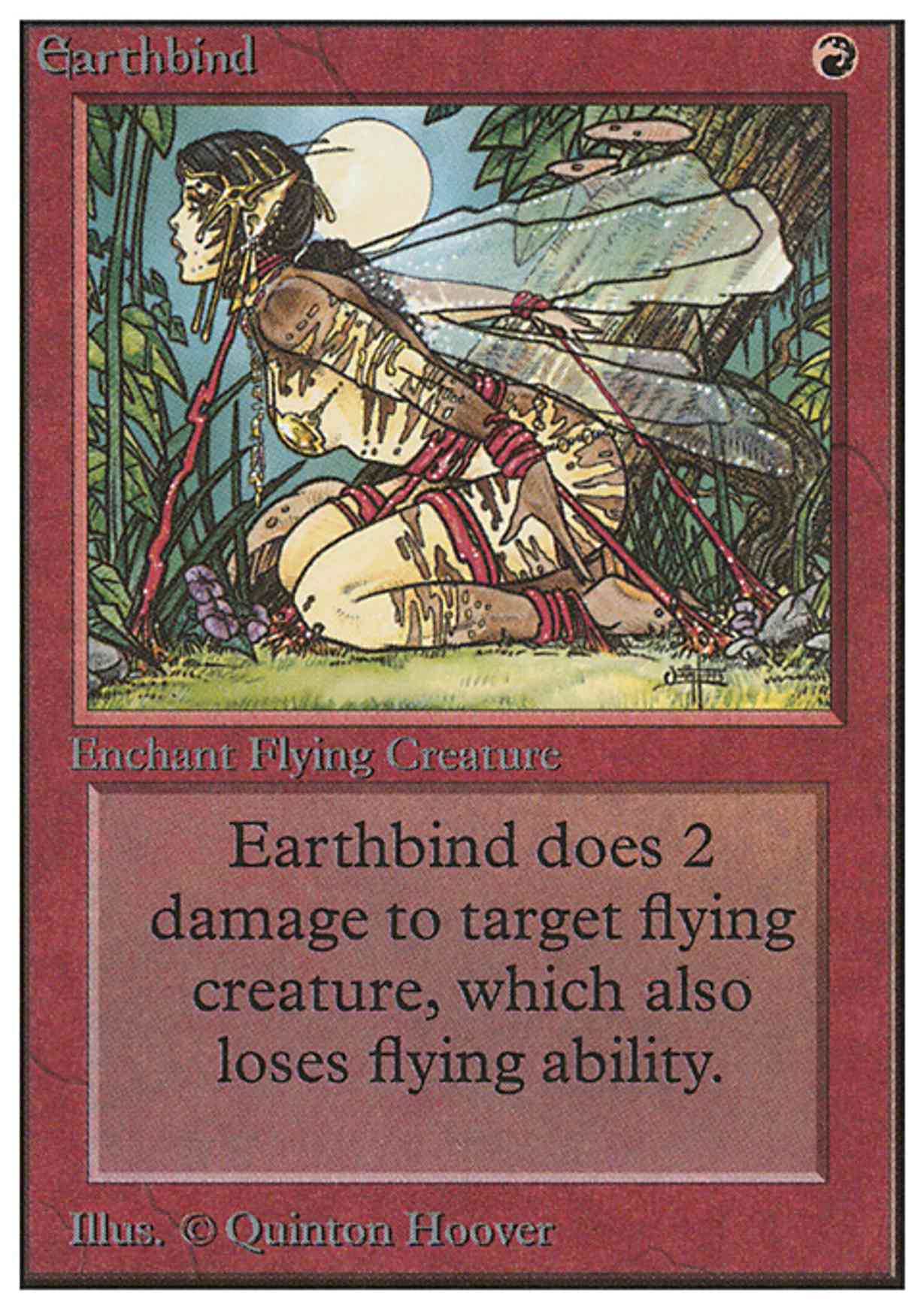 Earthbind magic card front