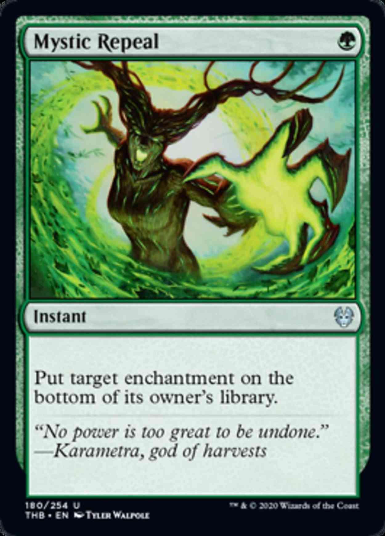 Mystic Repeal magic card front