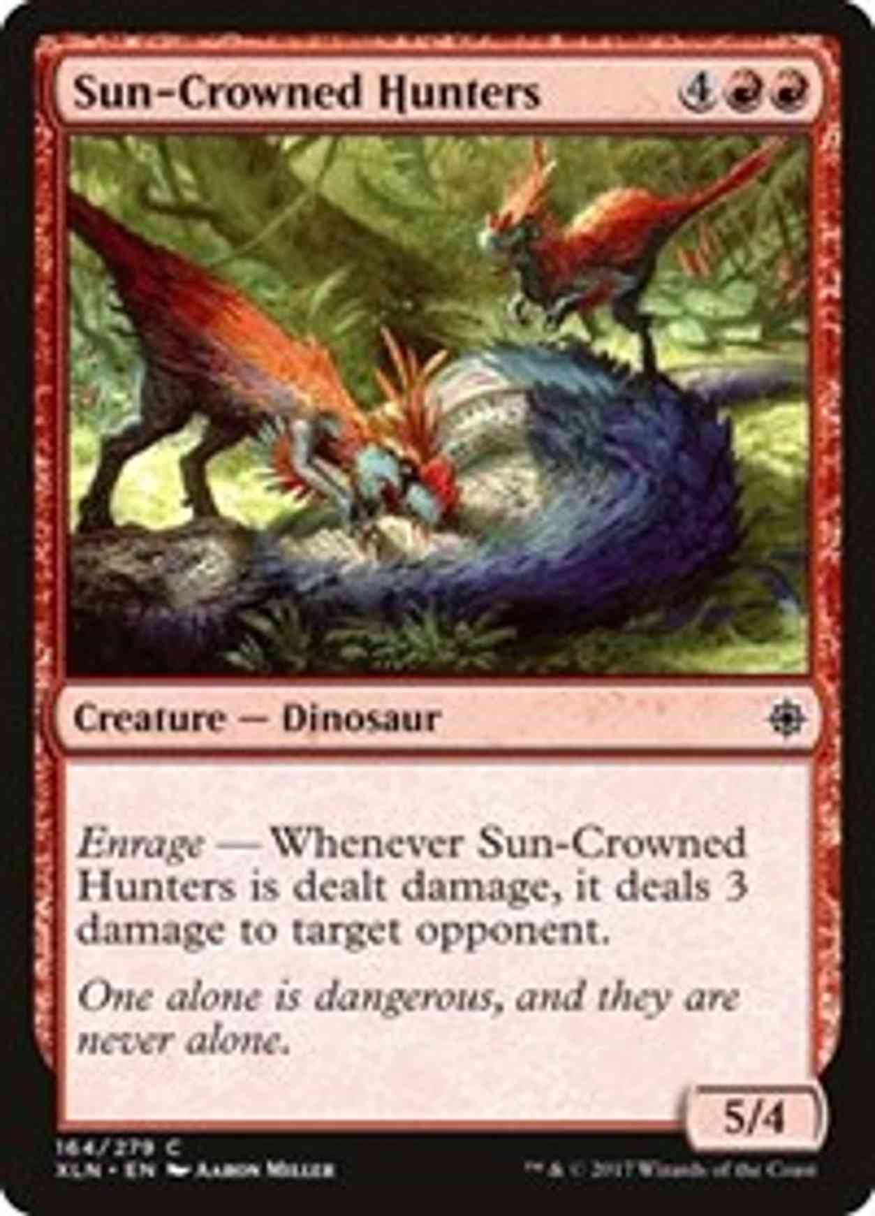 Sun-Crowned Hunters magic card front