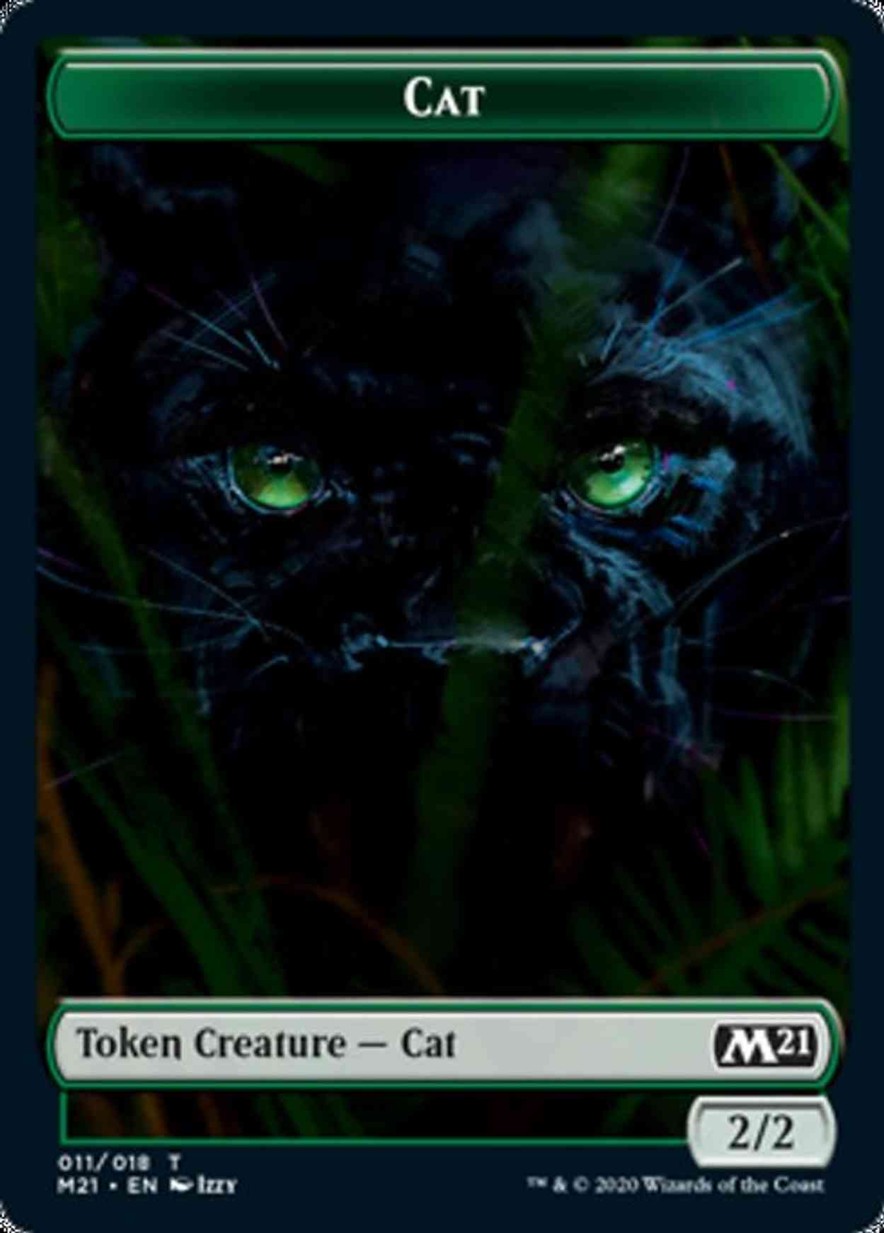 Cat (011) Token magic card front