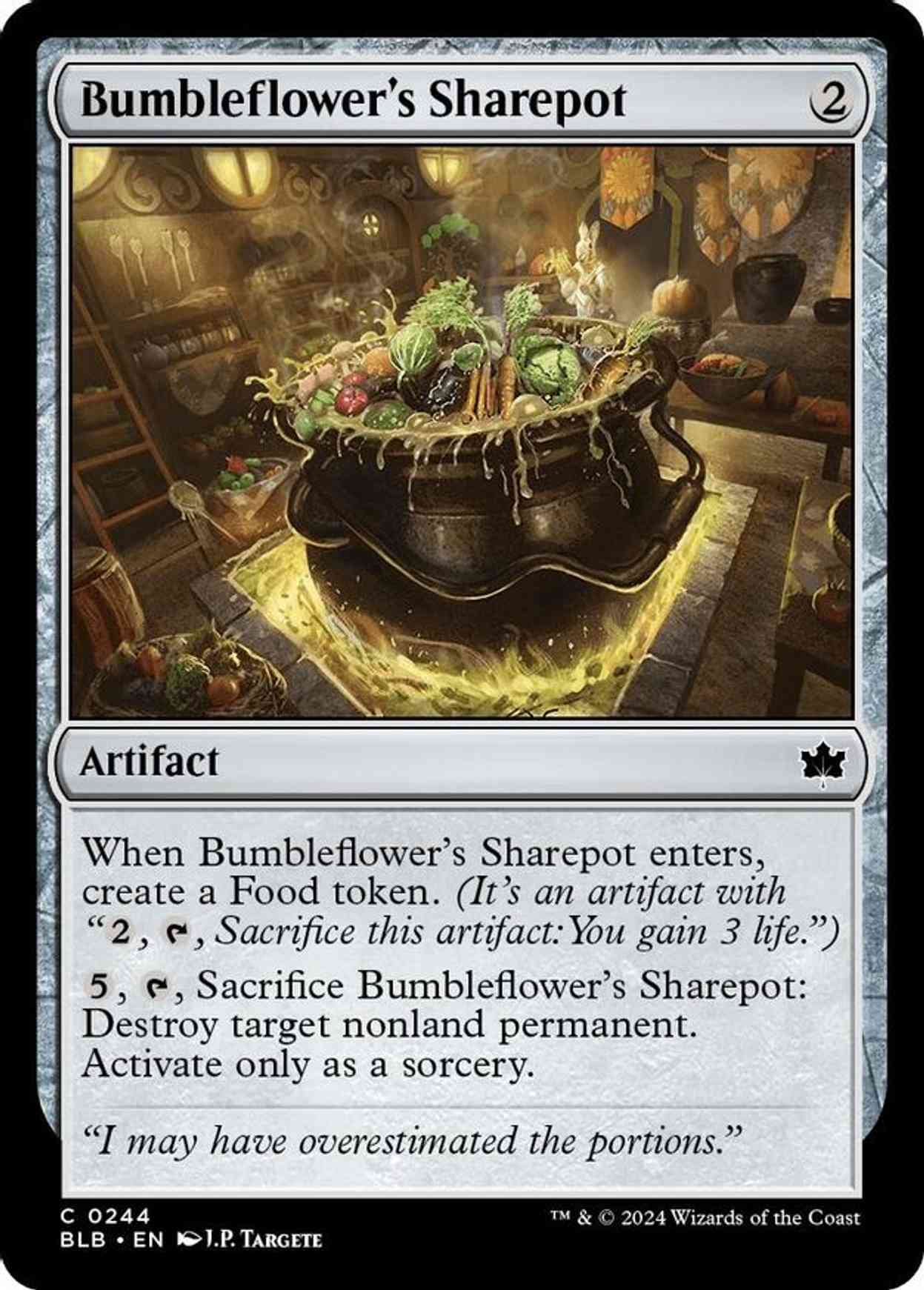 Bumbleflower's Sharepot magic card front