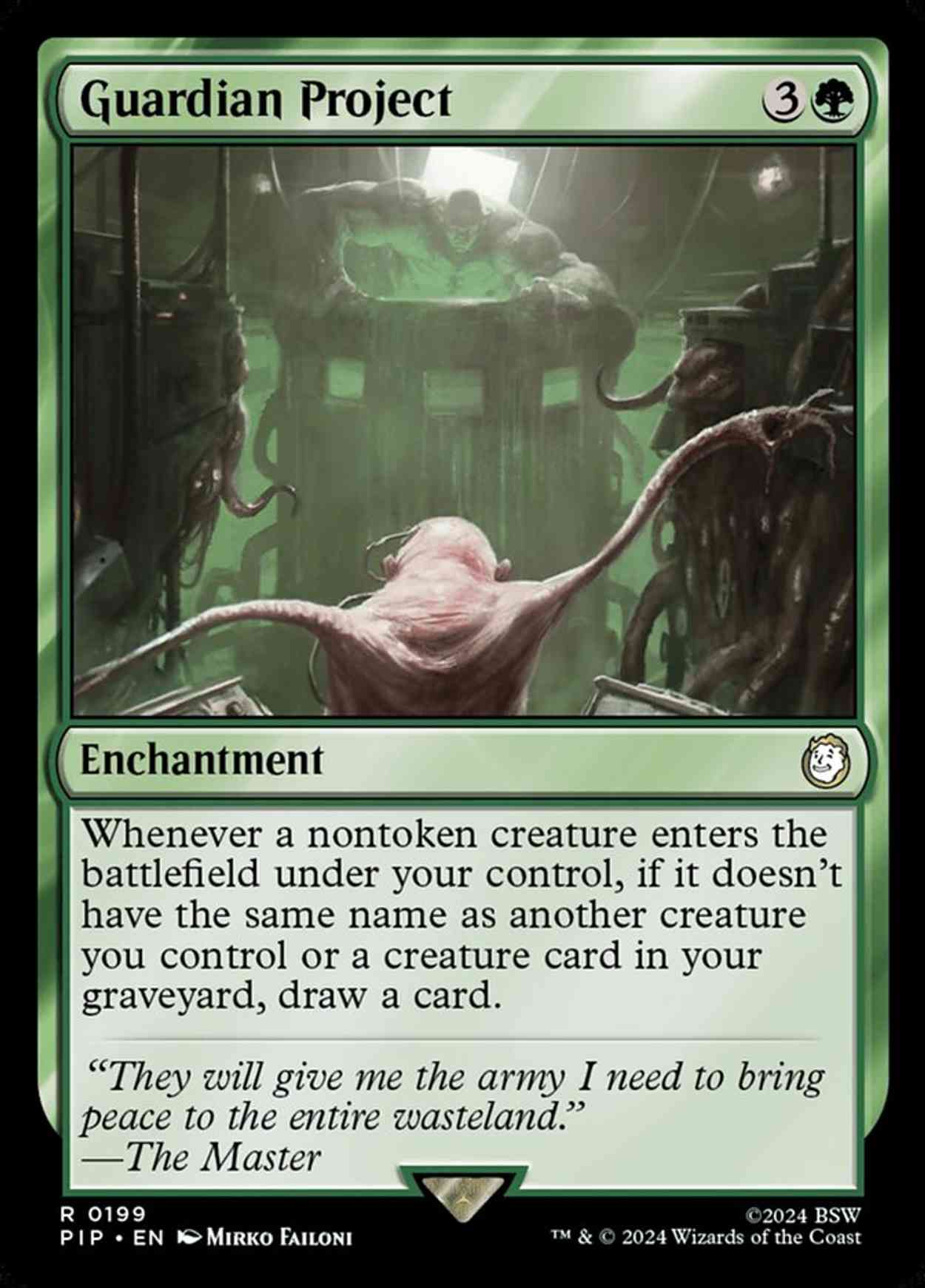 Guardian Project magic card front