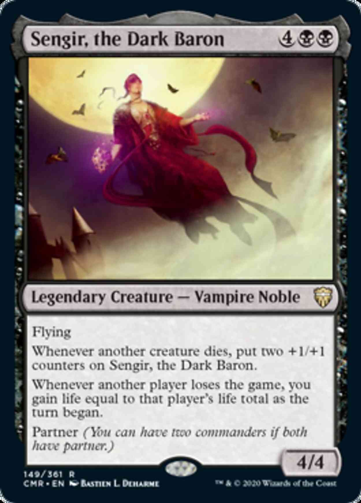 Sengir, the Dark Baron magic card front