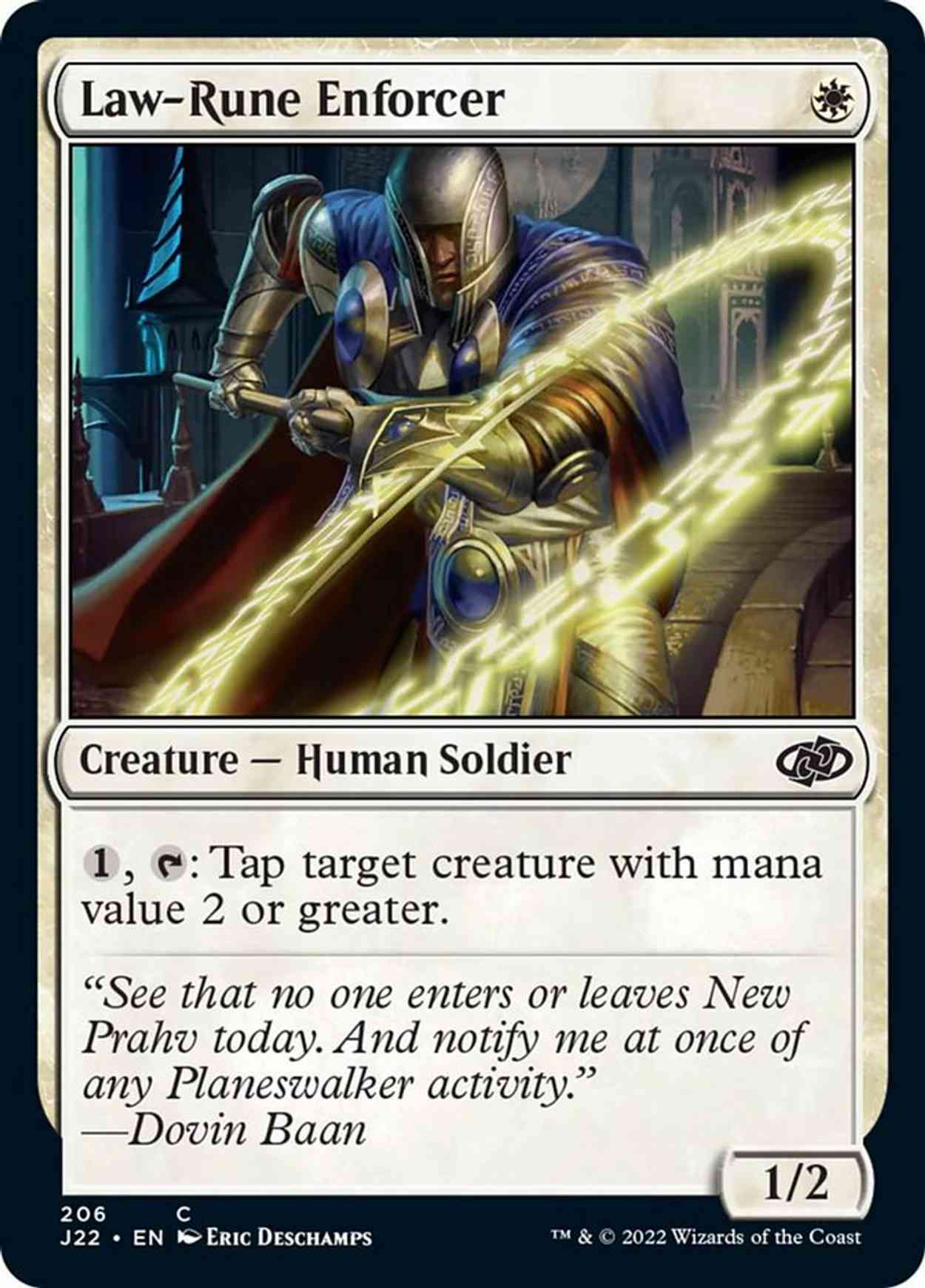 Law-Rune Enforcer magic card front