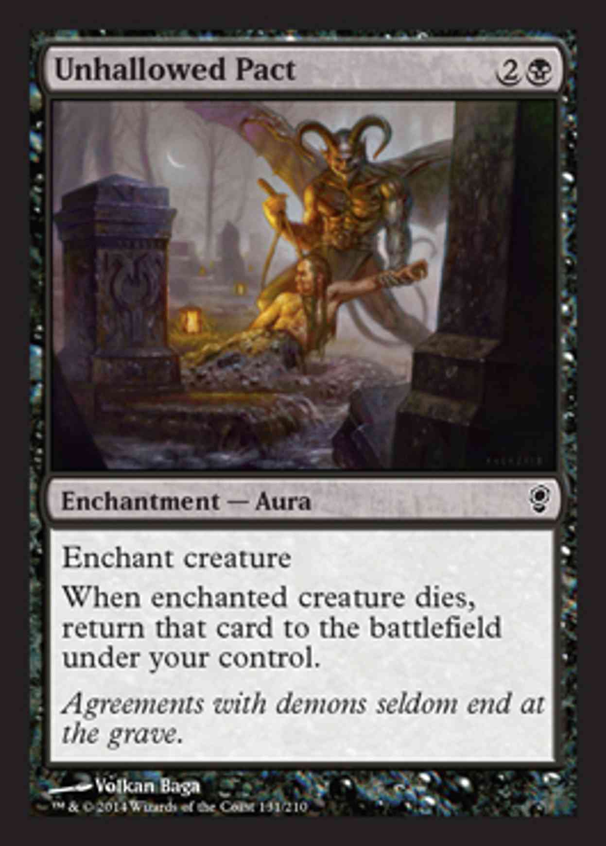 Unhallowed Pact magic card front