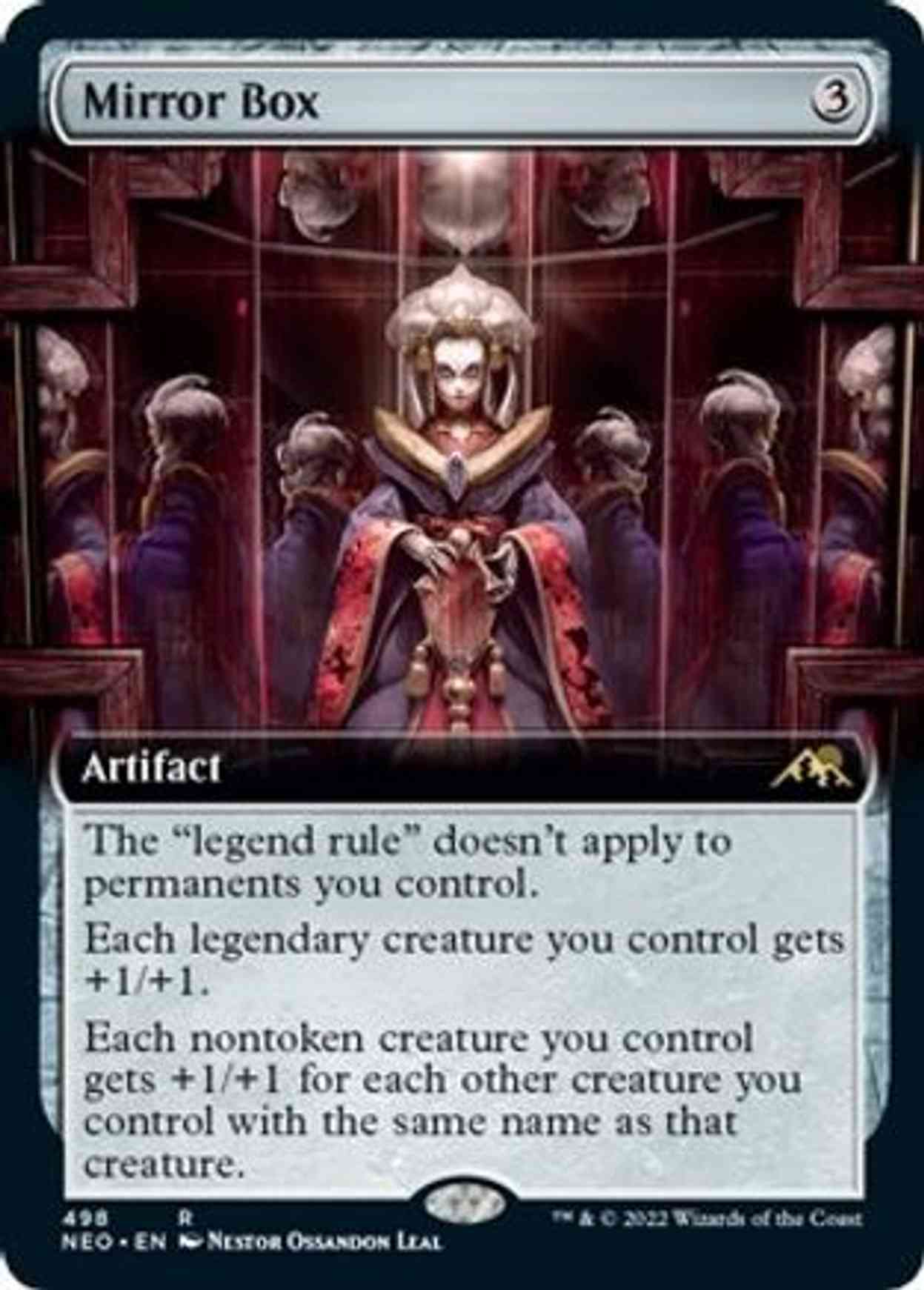 Mirror Box (Extended Art) magic card front