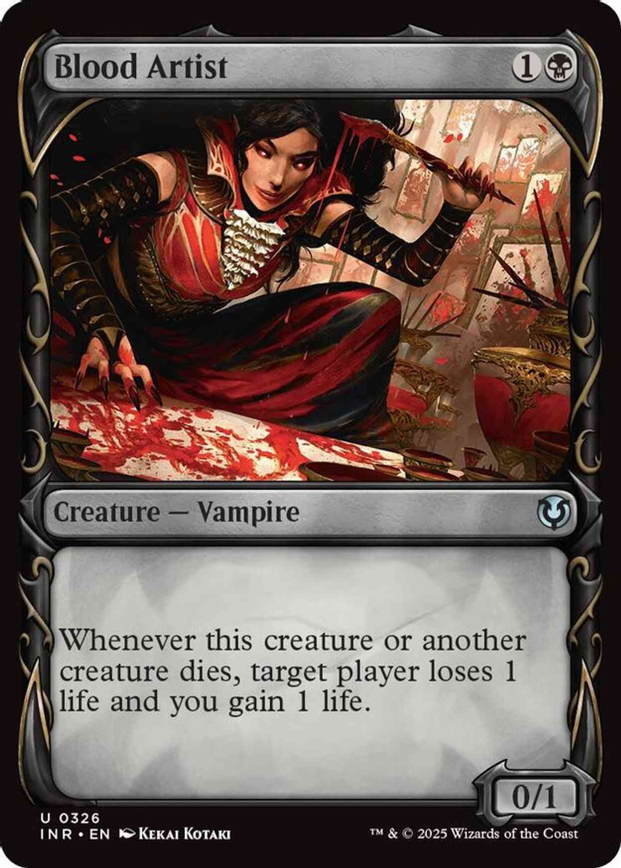 Blood Artist (Showcase) magic card front