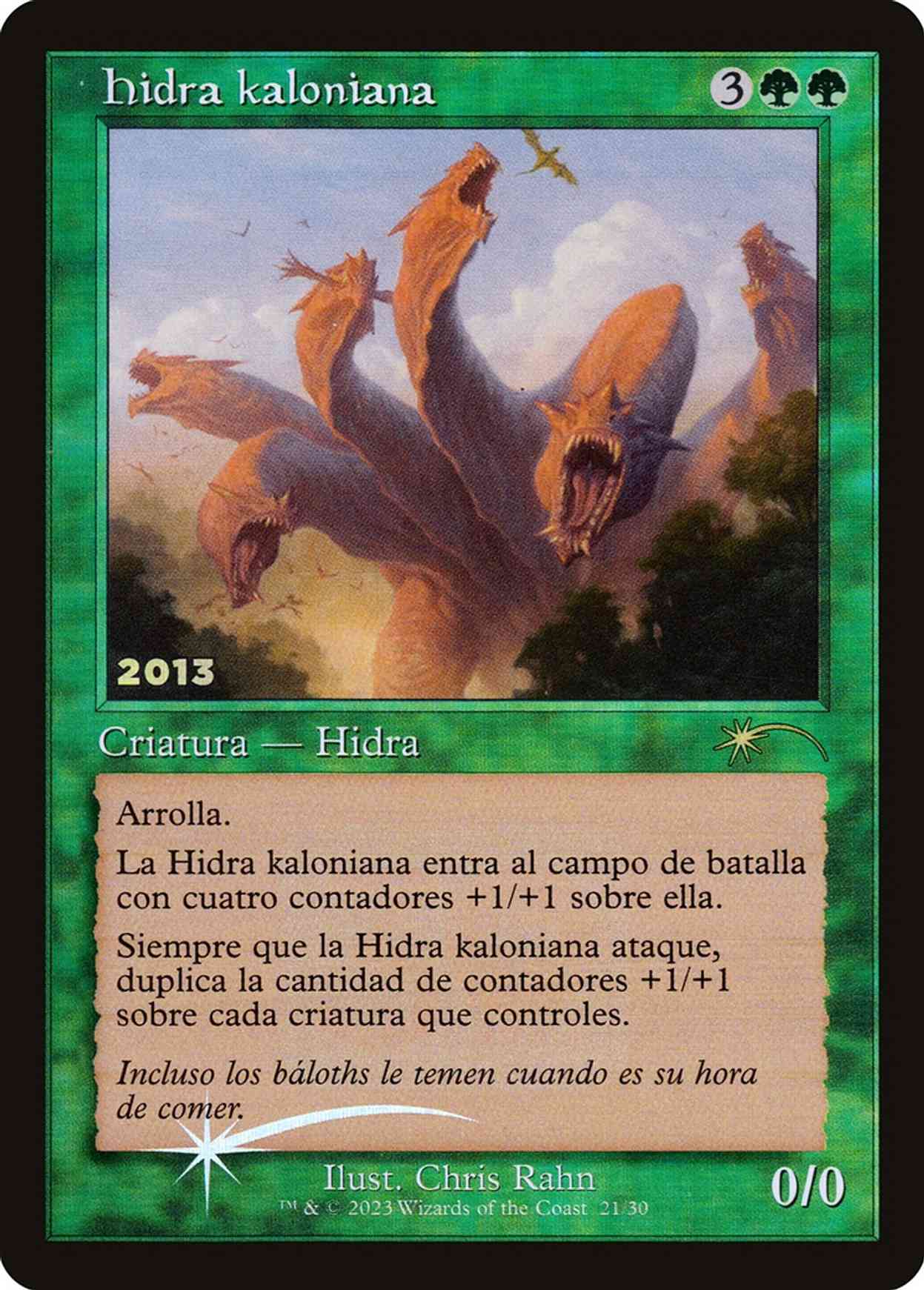 Kalonian Hydra (ES Exclusive) magic card front