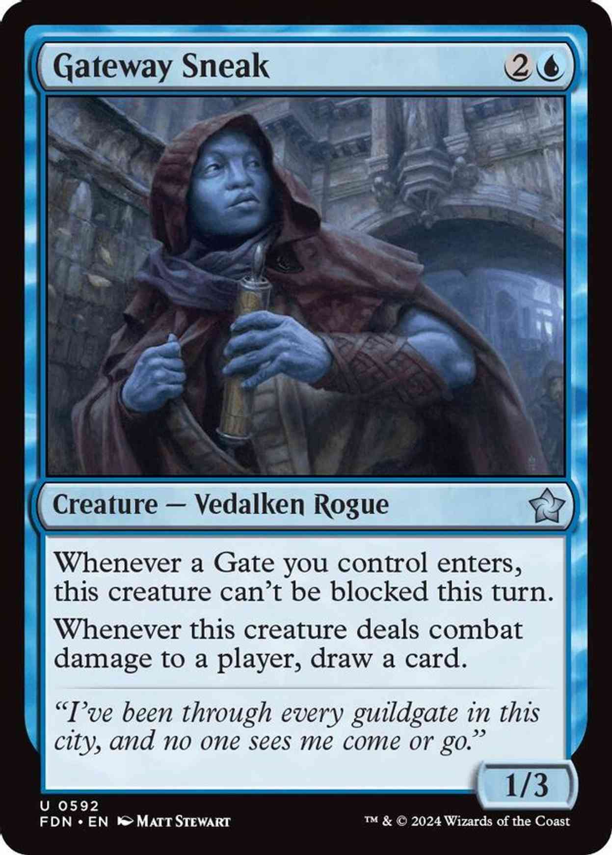 Gateway Sneak magic card front