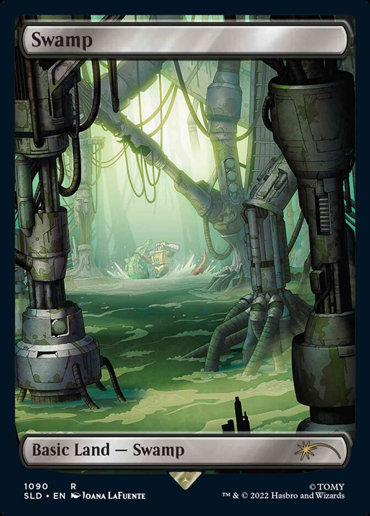 Swamp (1090) magic card front