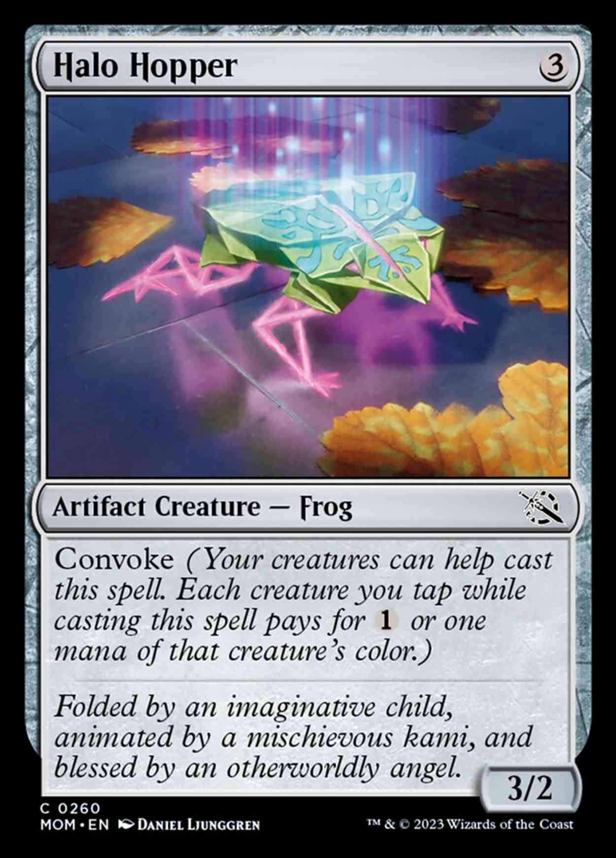 Halo Hopper magic card front