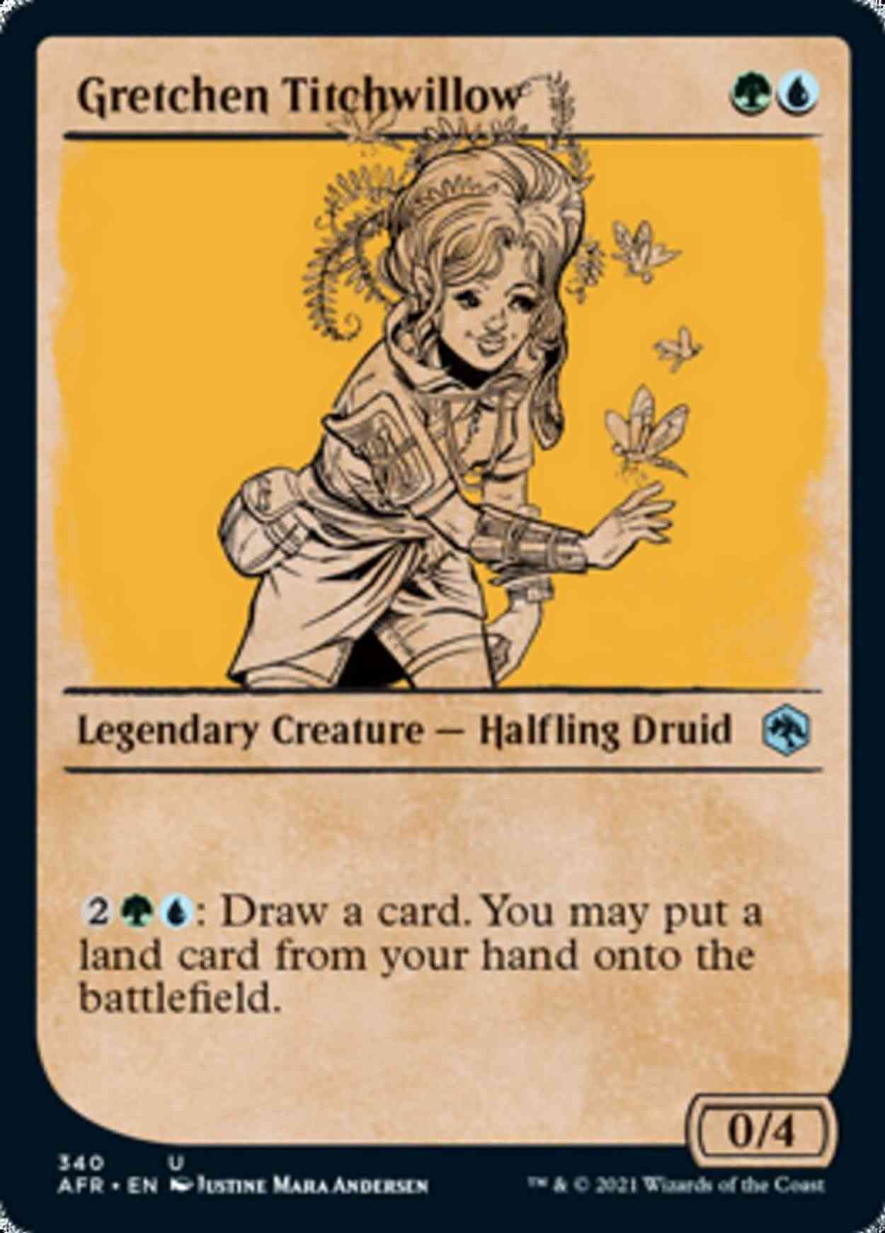 Gretchen Titchwillow (Showcase) magic card front