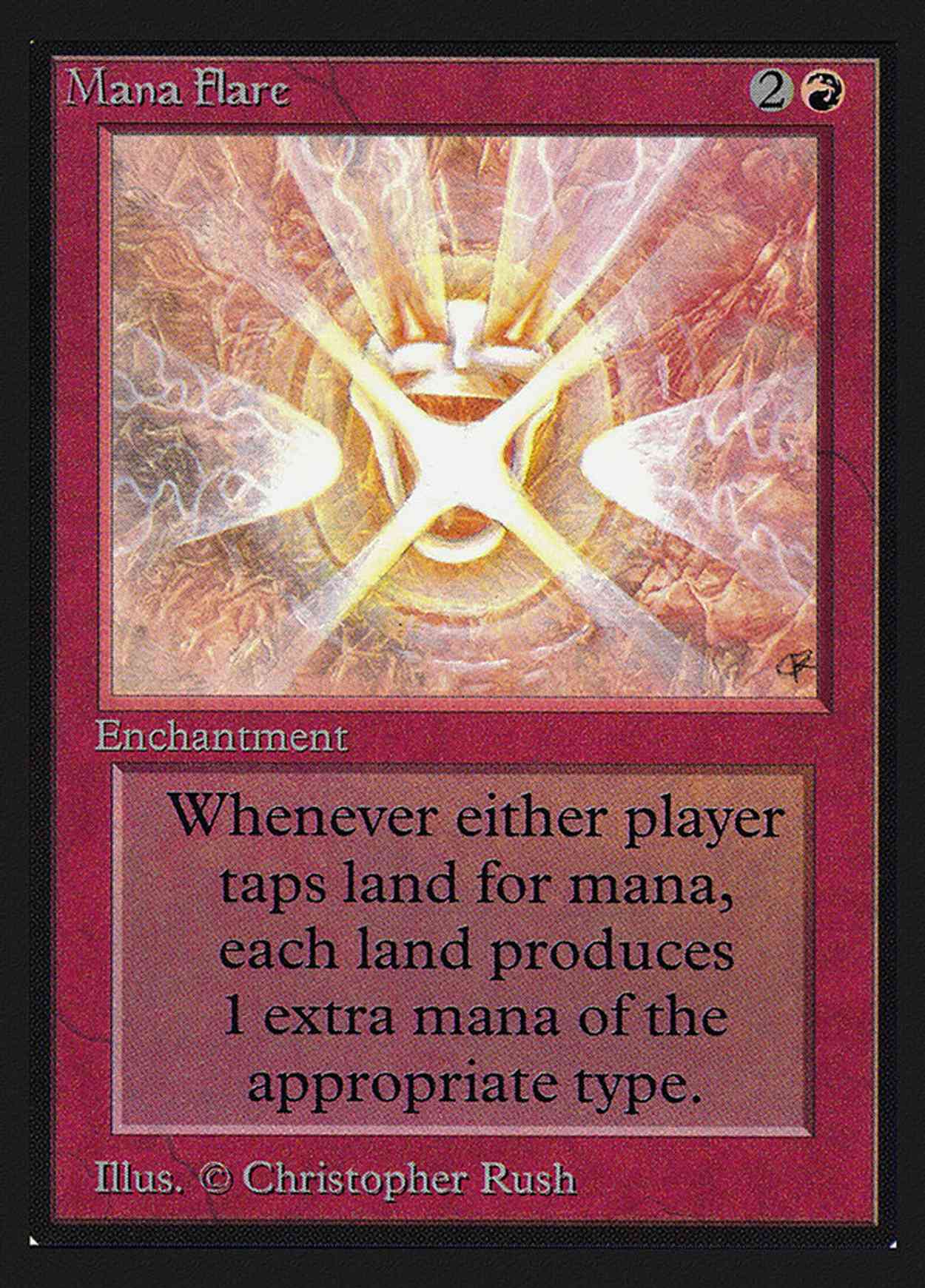 Mana Flare (IE) magic card front