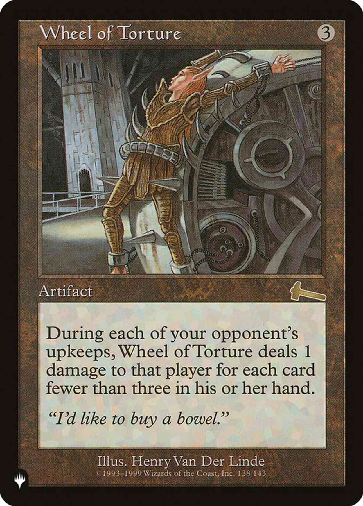 Wheel of Torture magic card front