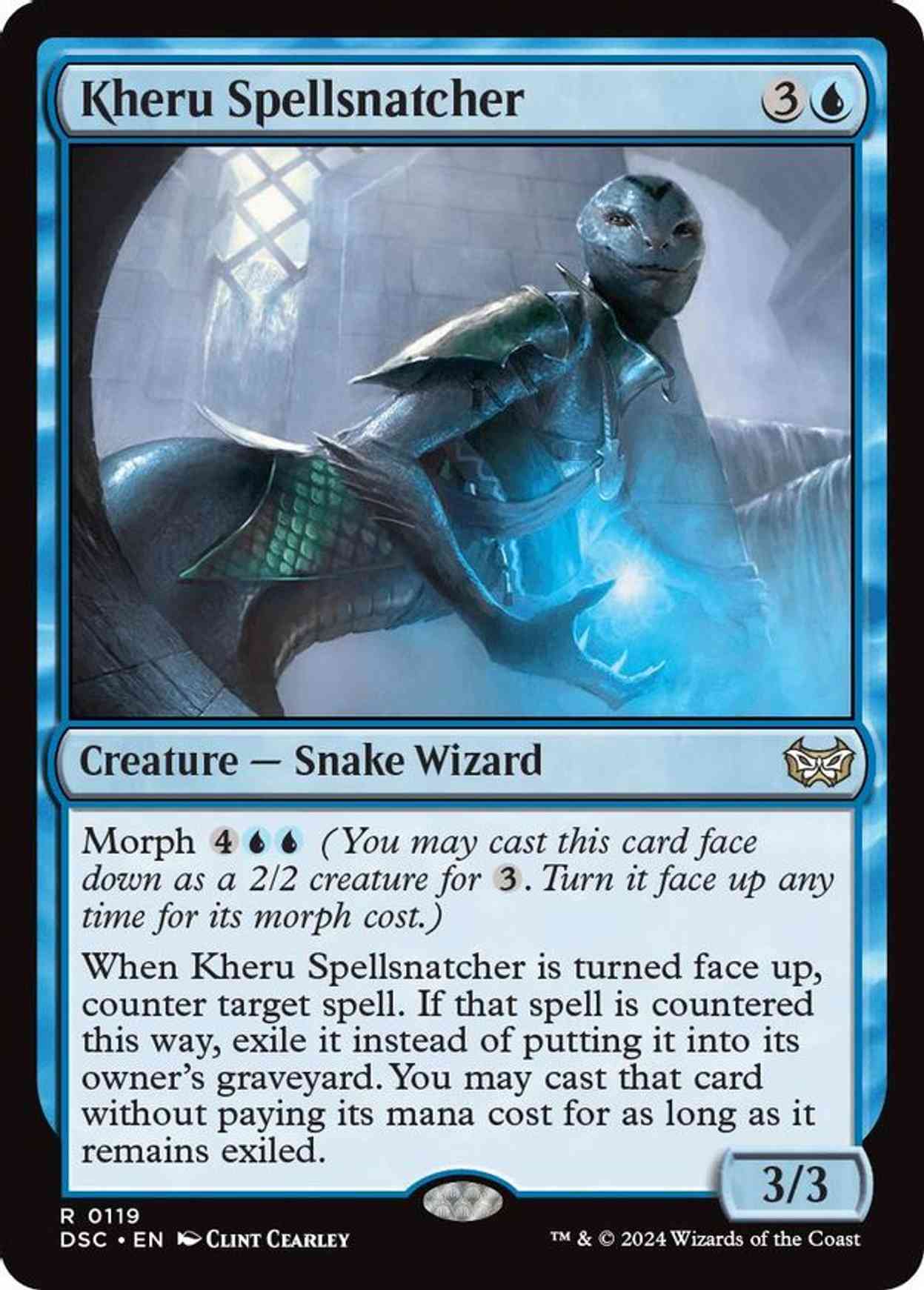 Kheru Spellsnatcher magic card front