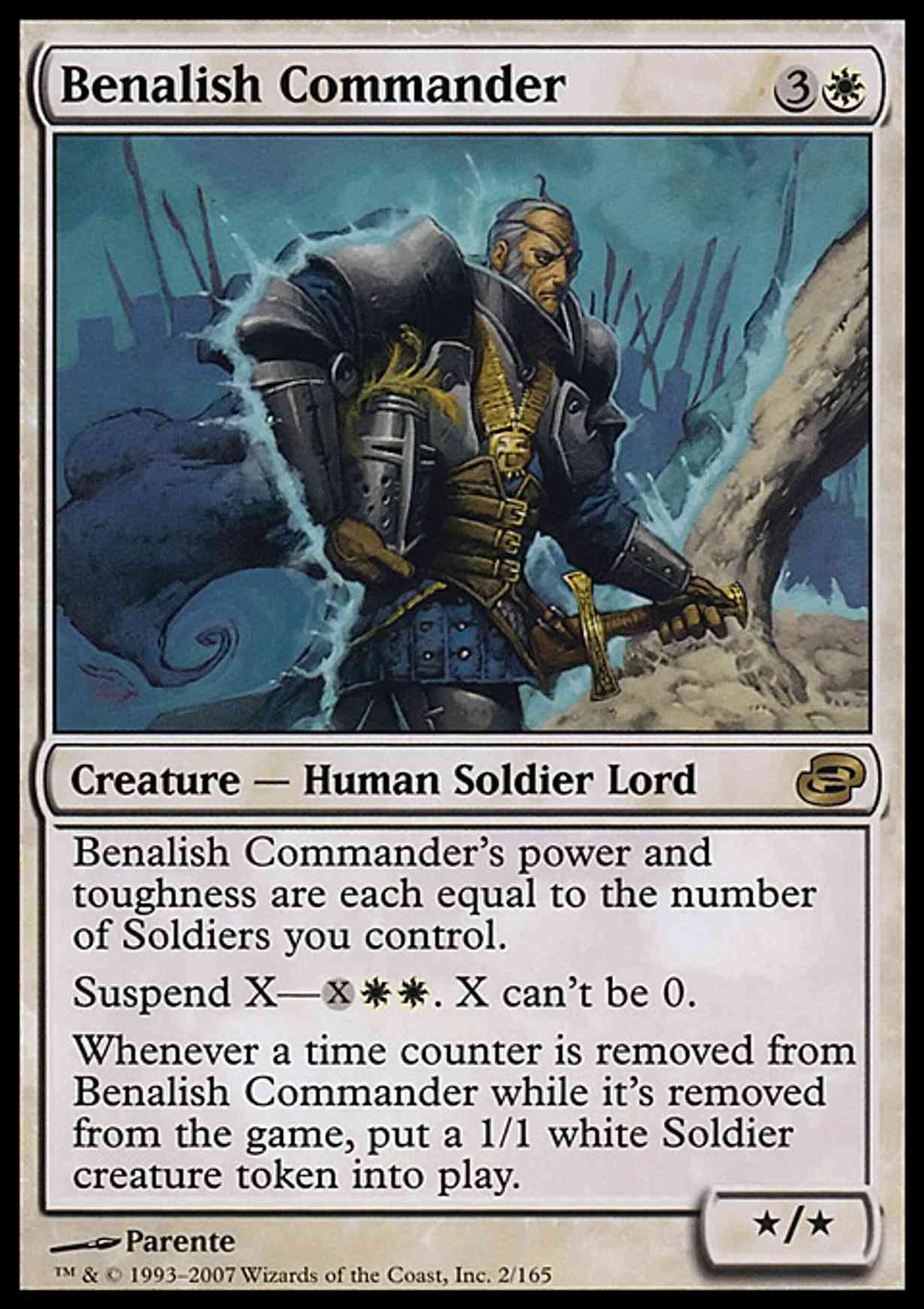 Benalish Commander magic card front