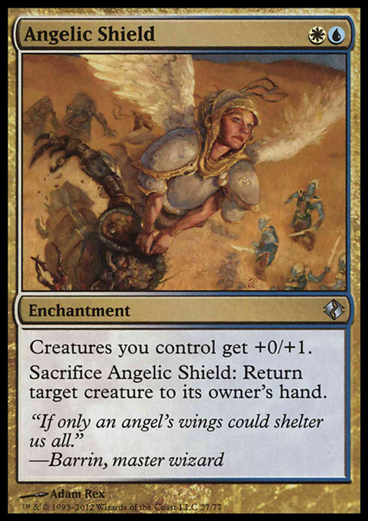 Angelic Shield magic card front