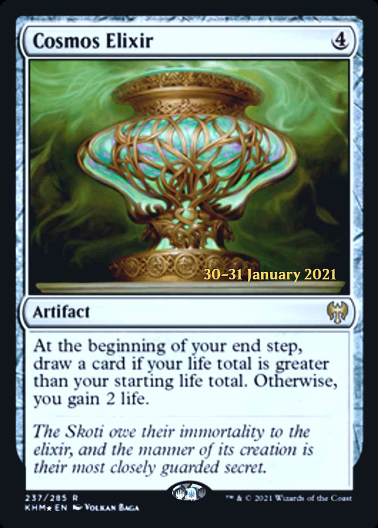Cosmos Elixir magic card front