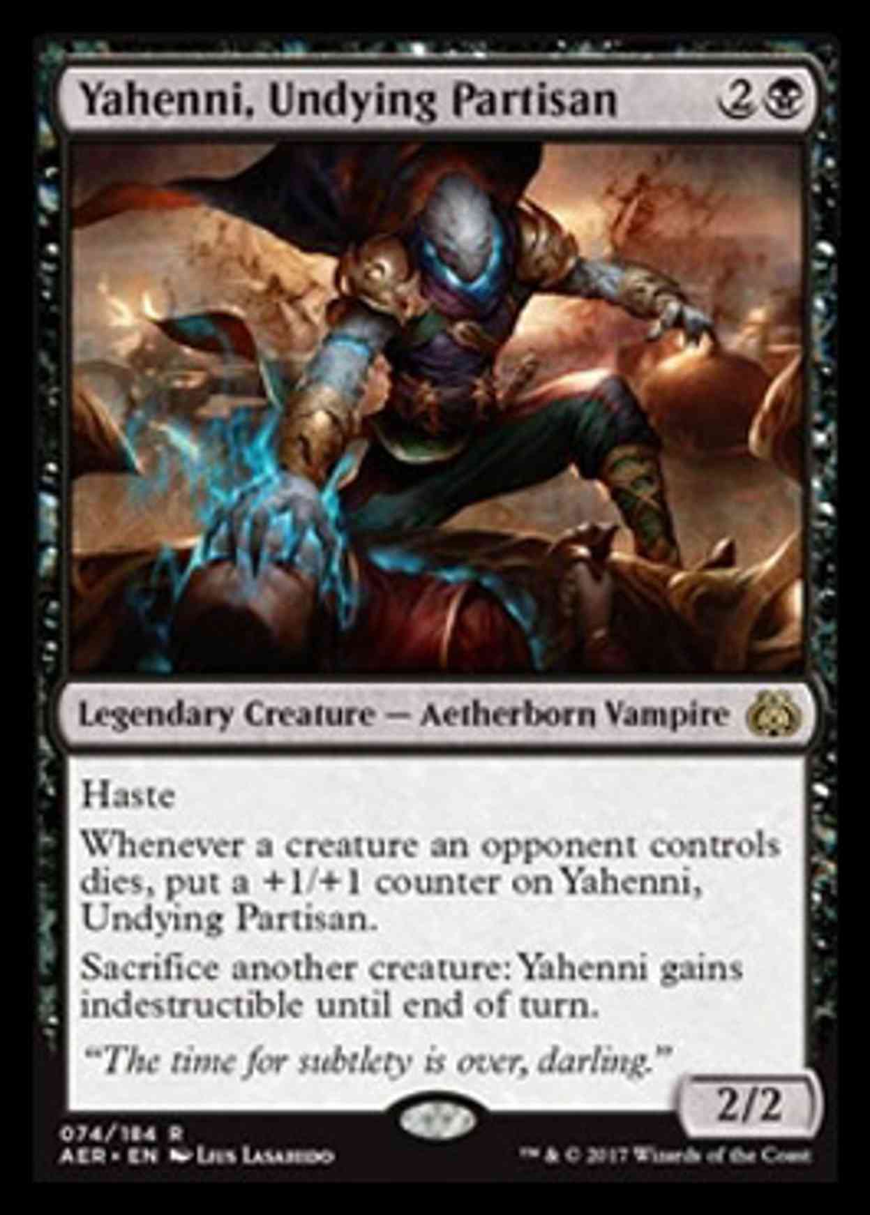 Yahenni, Undying Partisan magic card front