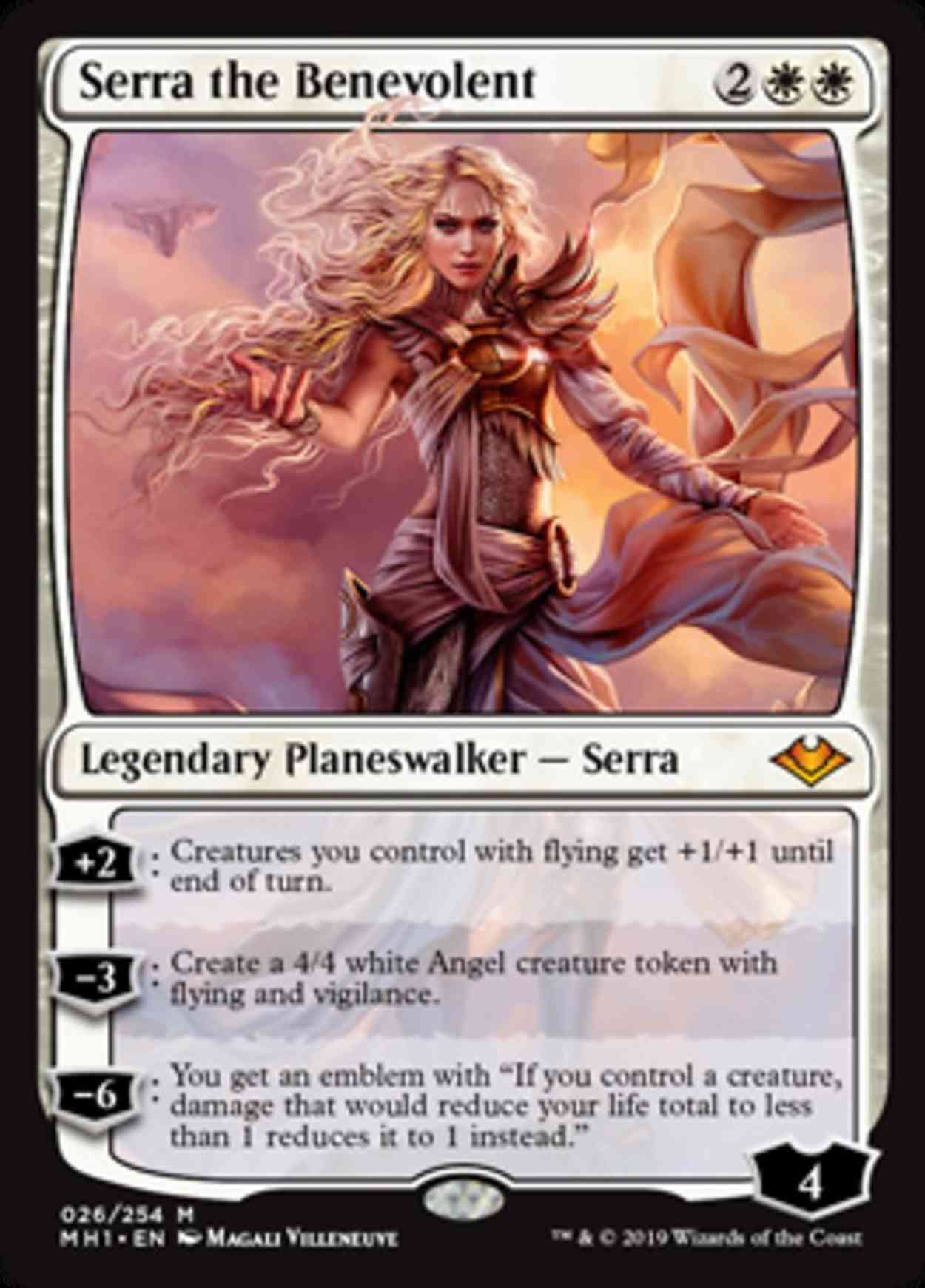 Serra the Benevolent magic card front