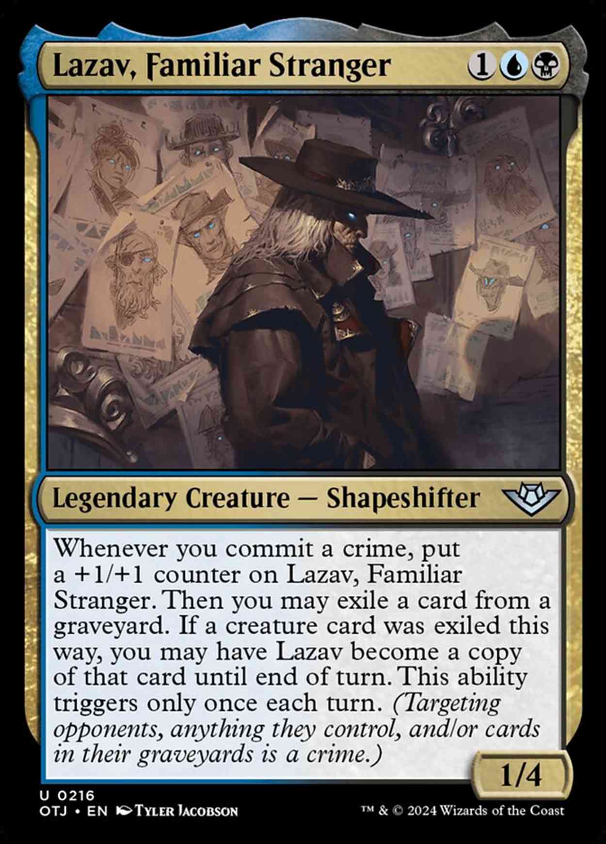 Lazav, Familiar Stranger magic card front