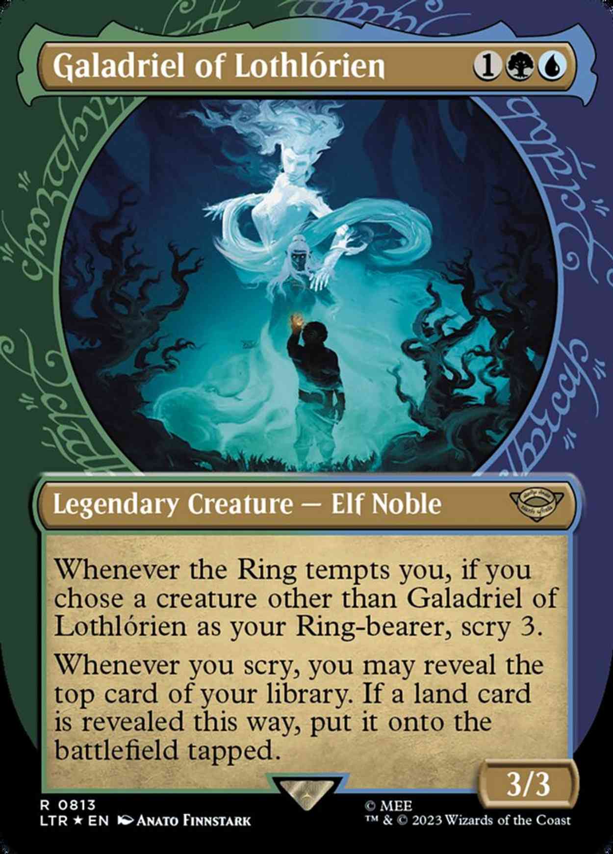 Galadriel of Lothlórien (Showcase) (Surge Foil) magic card front