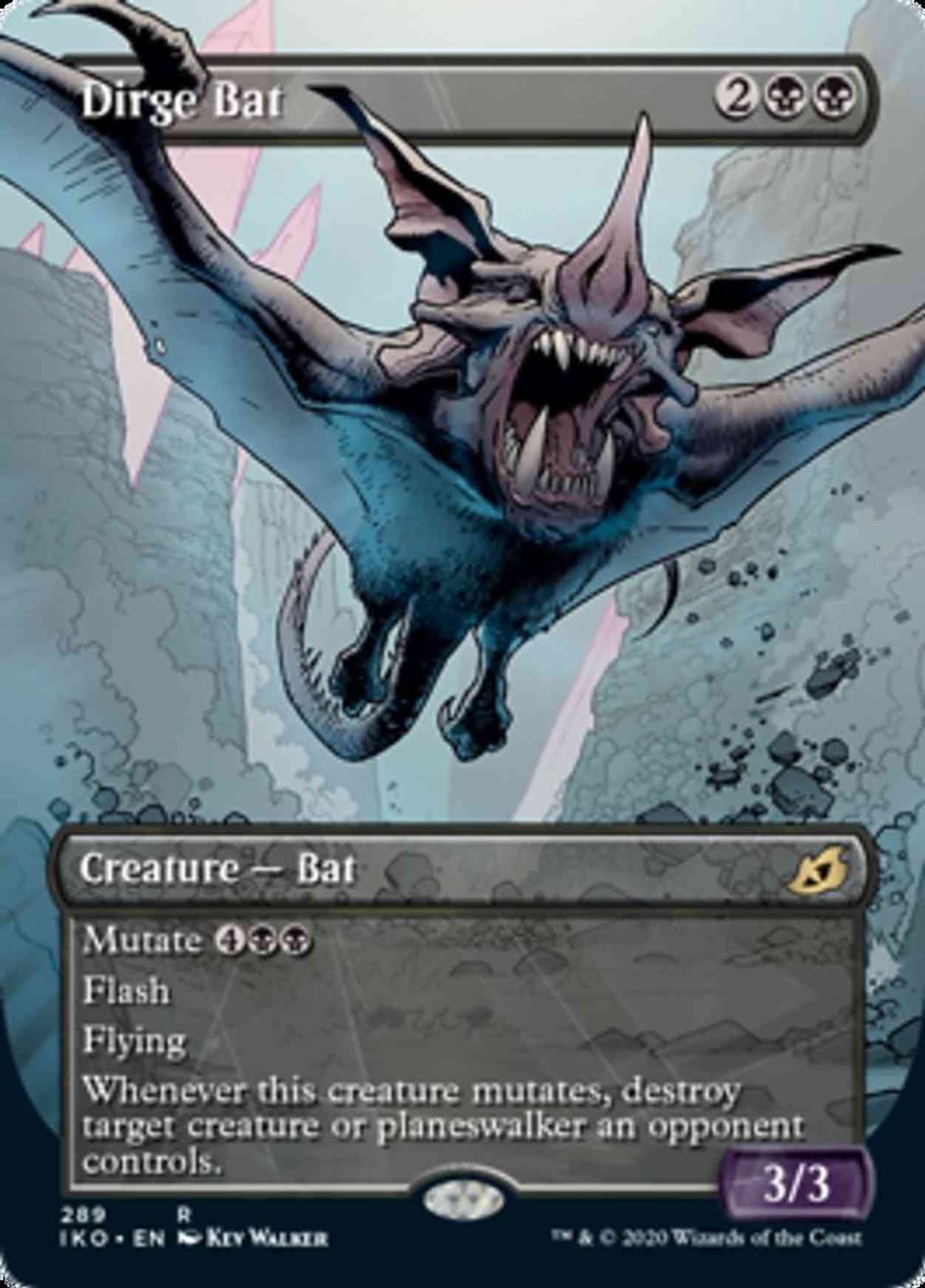 Dirge Bat (Showcase) magic card front