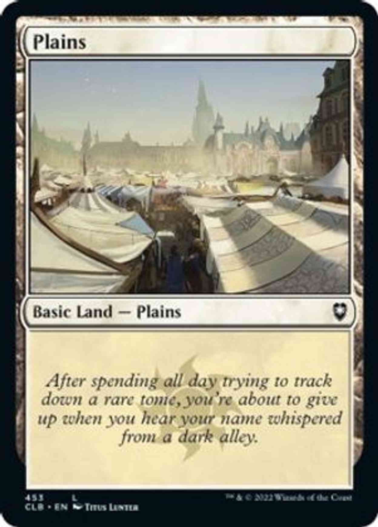 Plains (453) magic card front