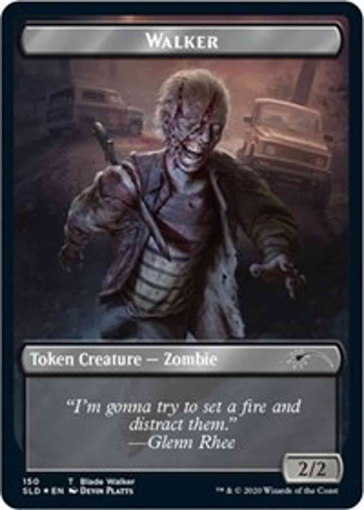 Walker (Blade Walker // Winslow) Double-sided Token magic card front
