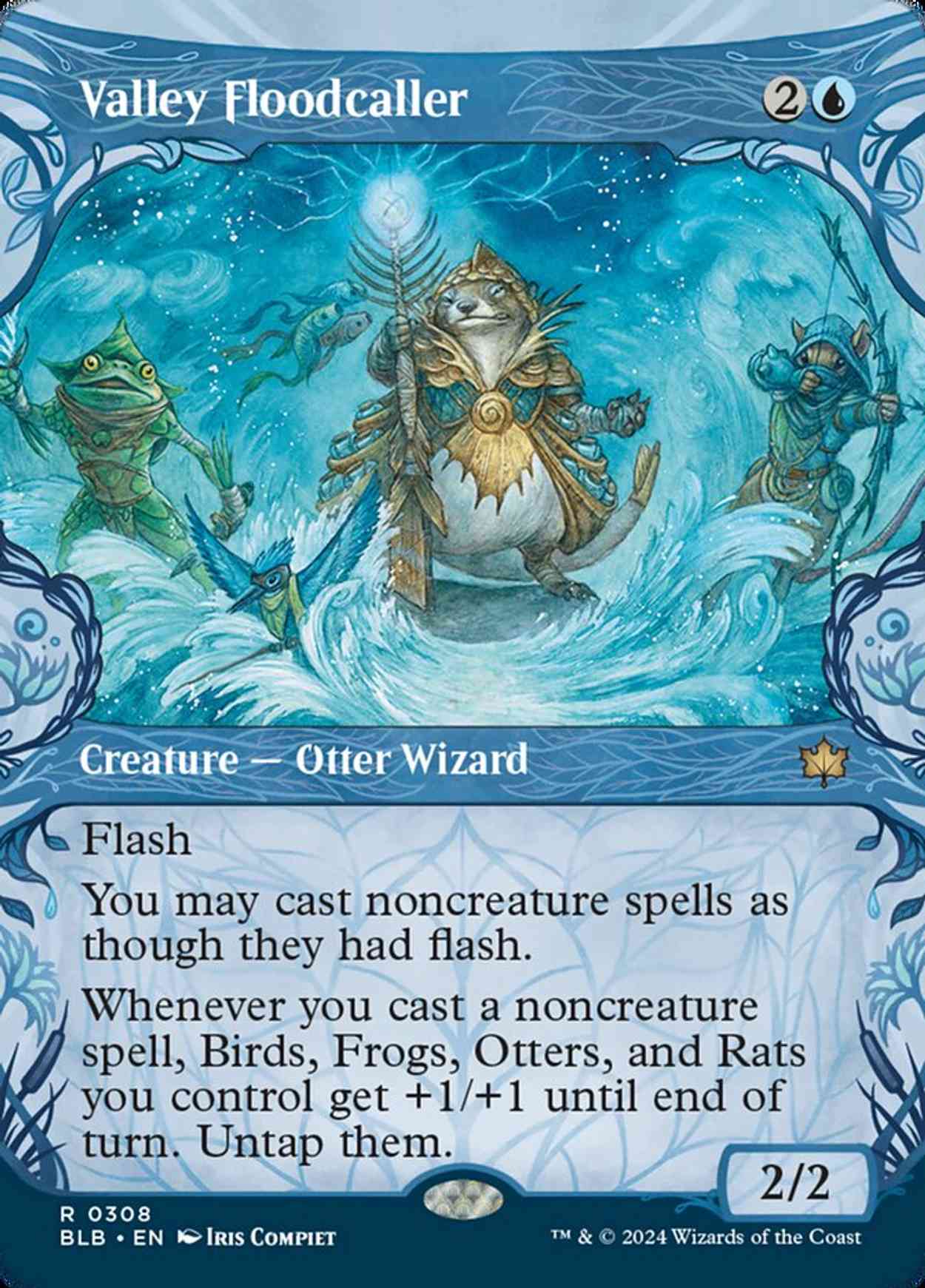 Valley Floodcaller magic card front