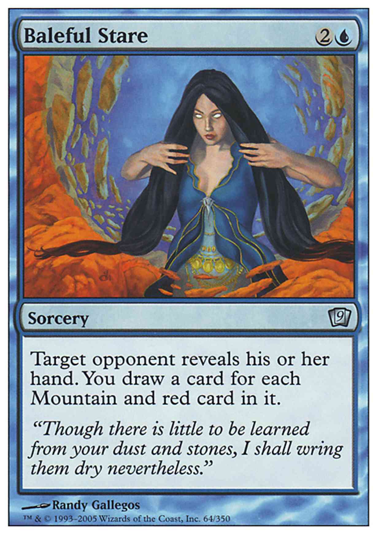 Baleful Stare magic card front