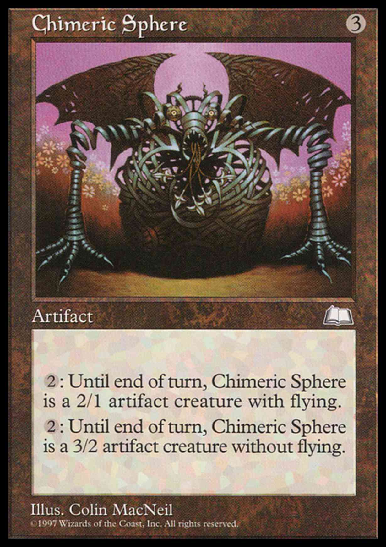 Chimeric Sphere magic card front