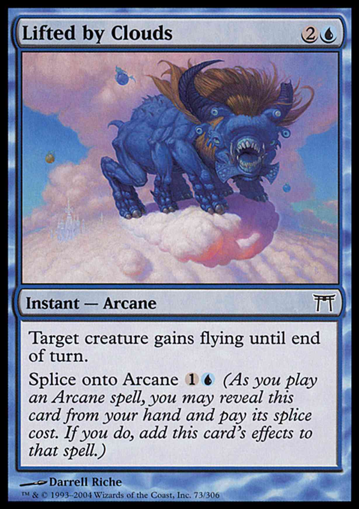 Lifted by Clouds magic card front