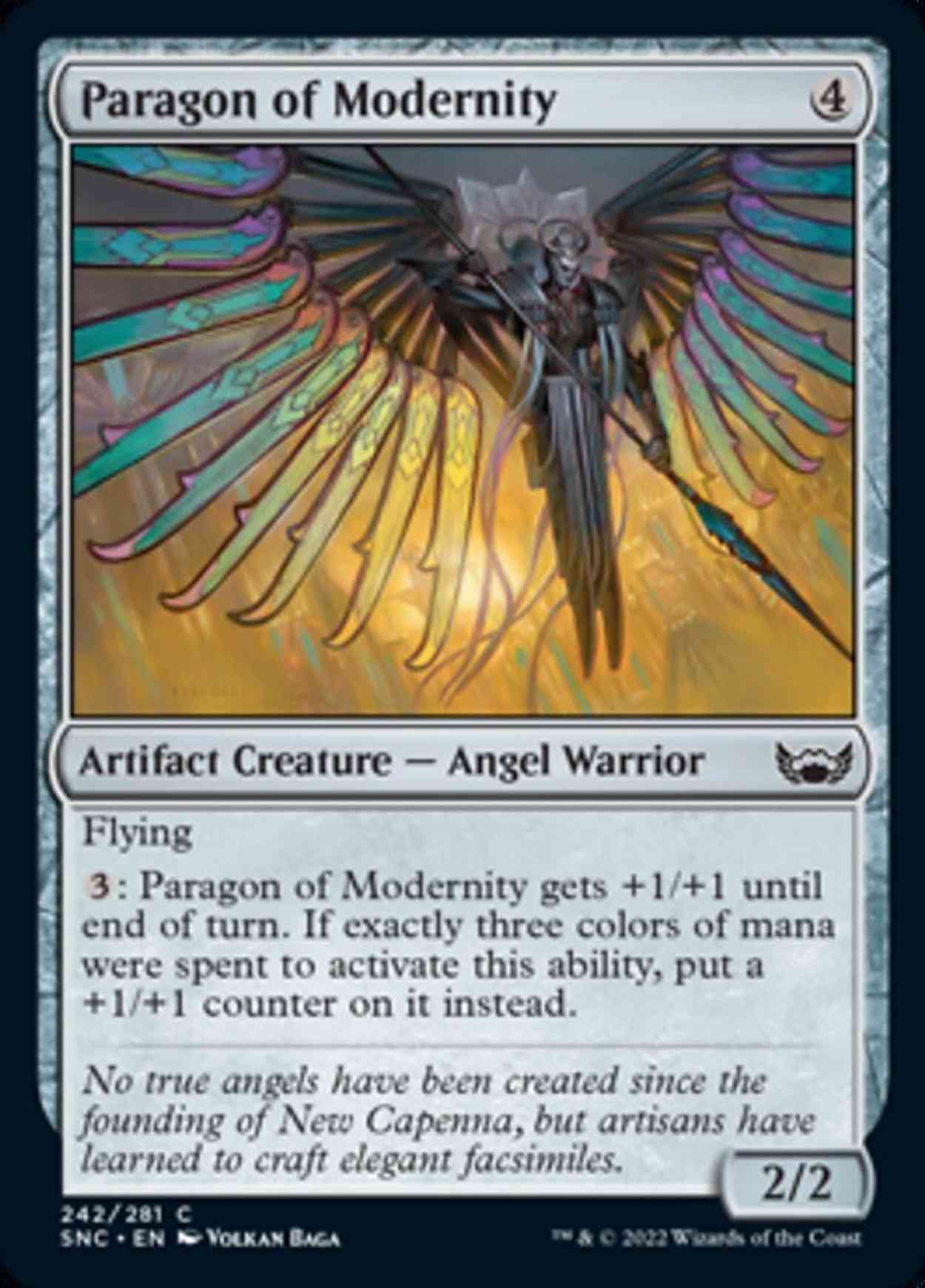 Paragon of Modernity magic card front