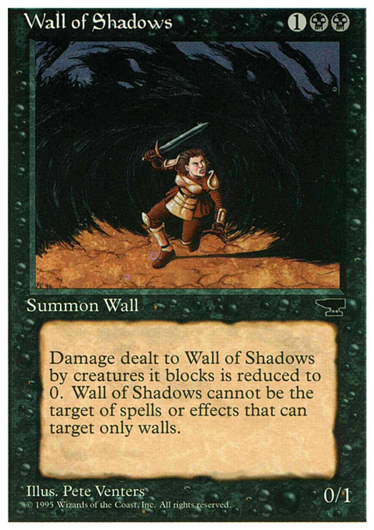 Wall of Shadows magic card front