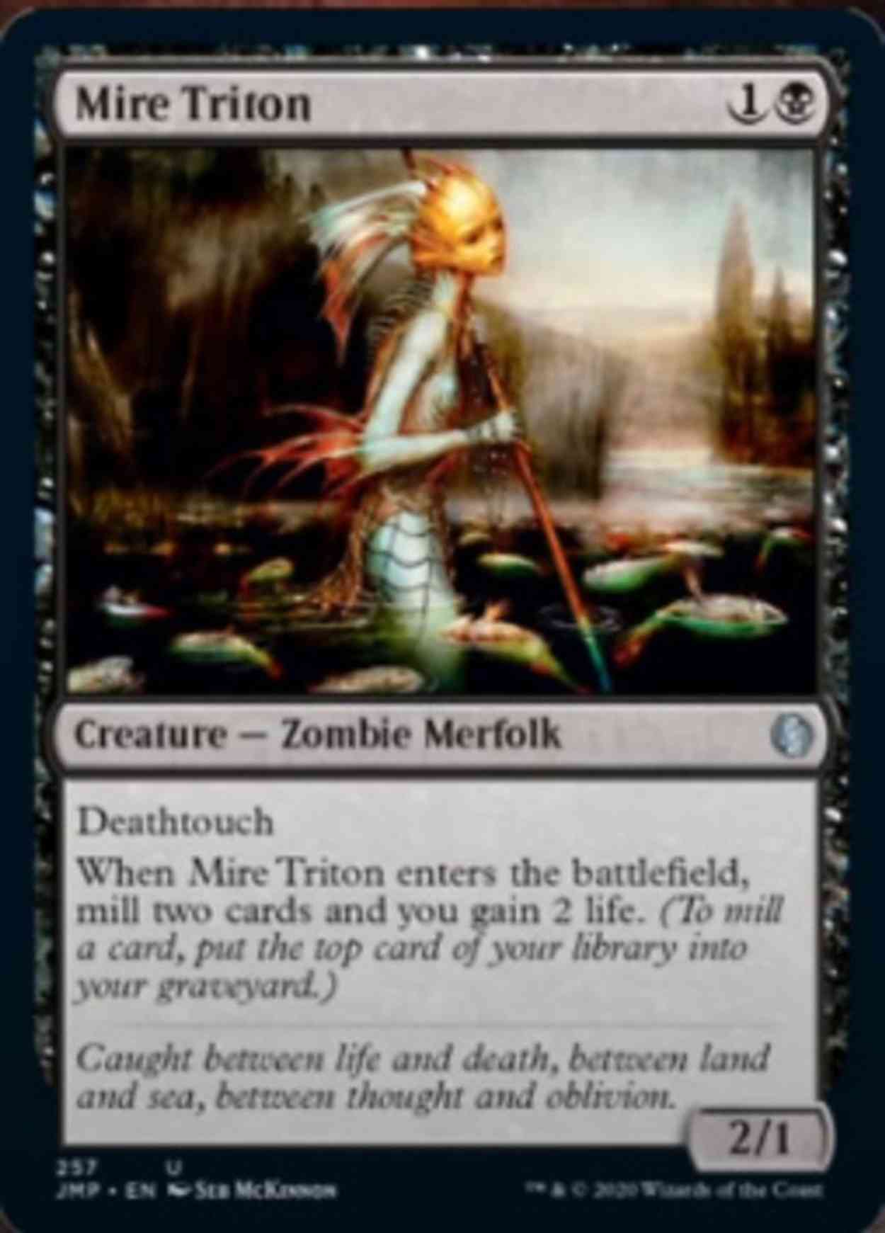 Mire Triton magic card front