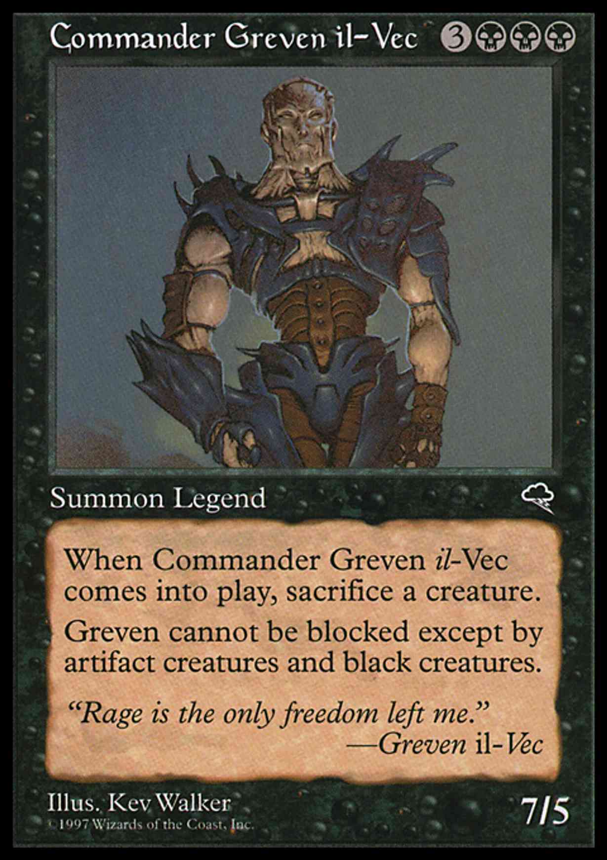 Commander Greven il-Vec magic card front