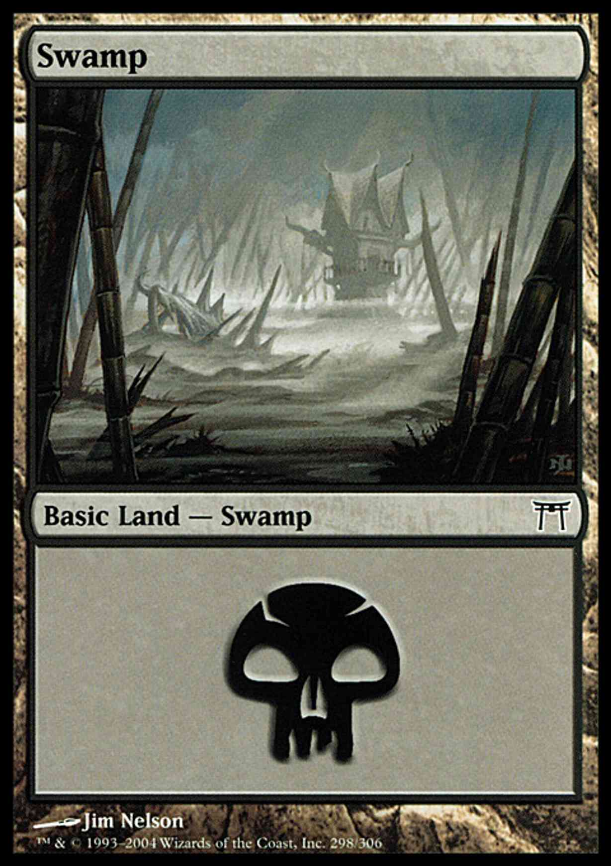 Swamp (298) magic card front