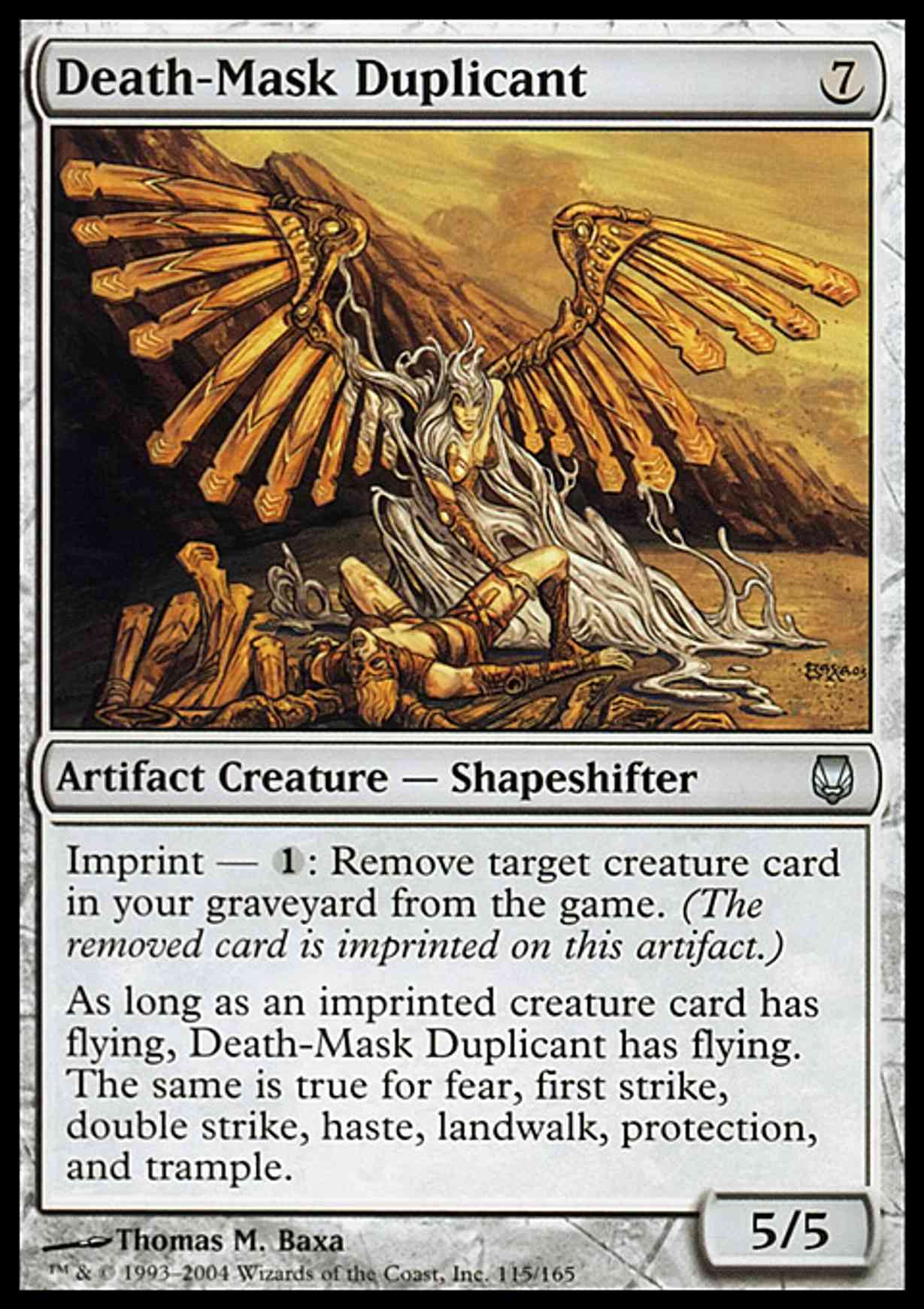 Death-Mask Duplicant magic card front