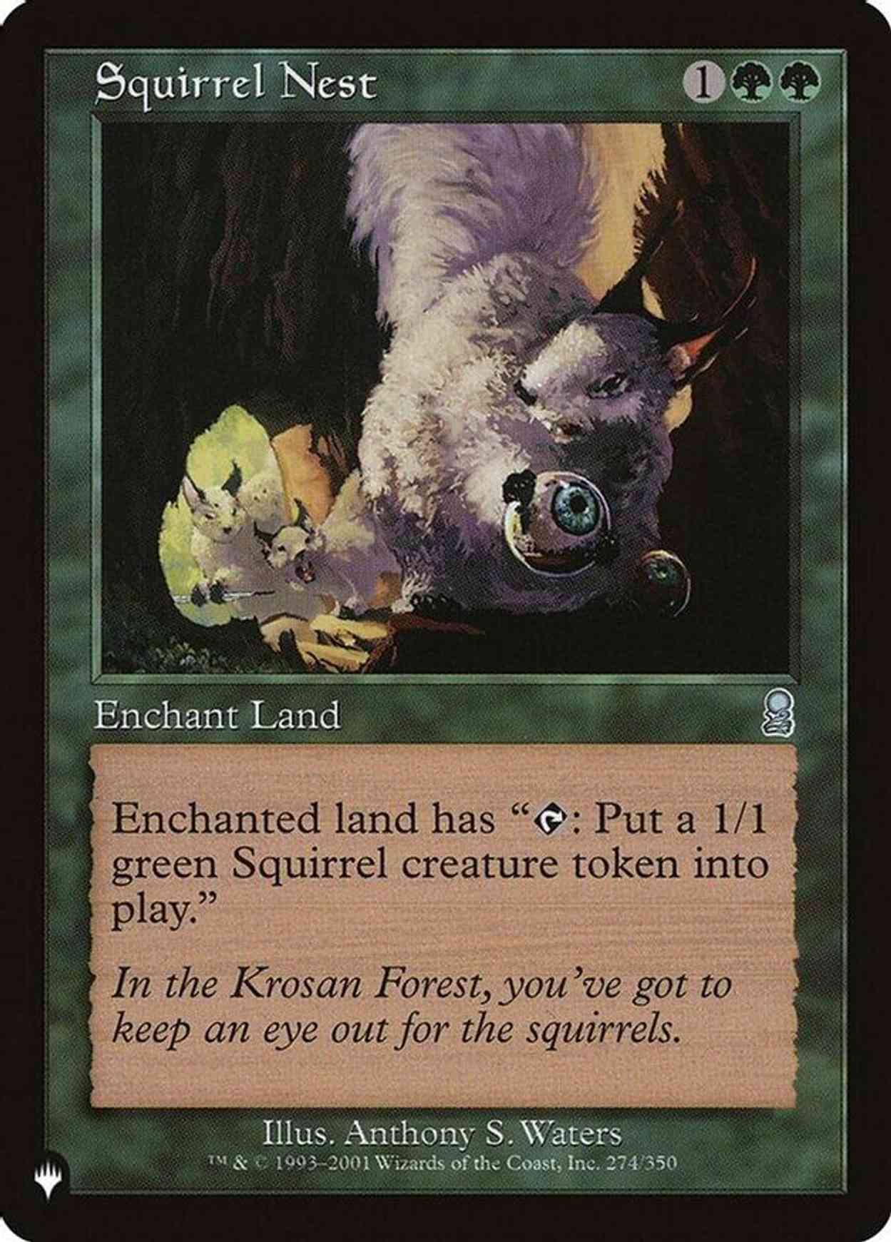 Squirrel Nest magic card front