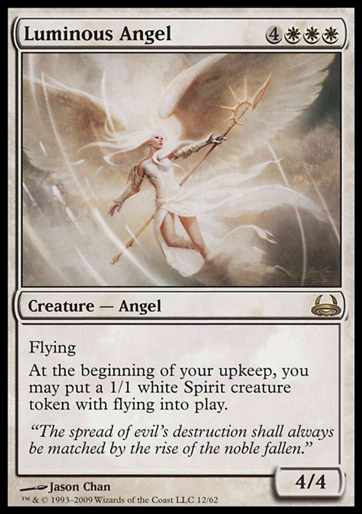 Luminous Angel magic card front