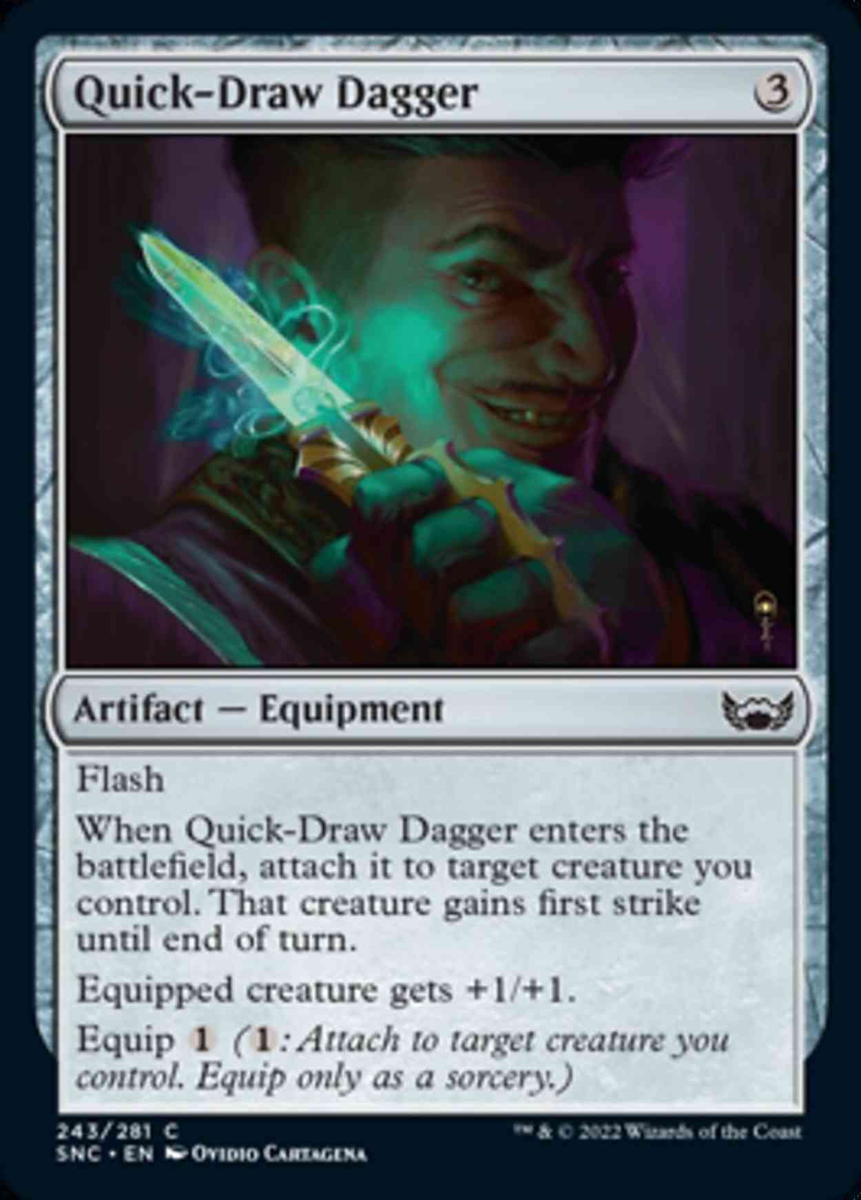 Quick-Draw Dagger magic card front