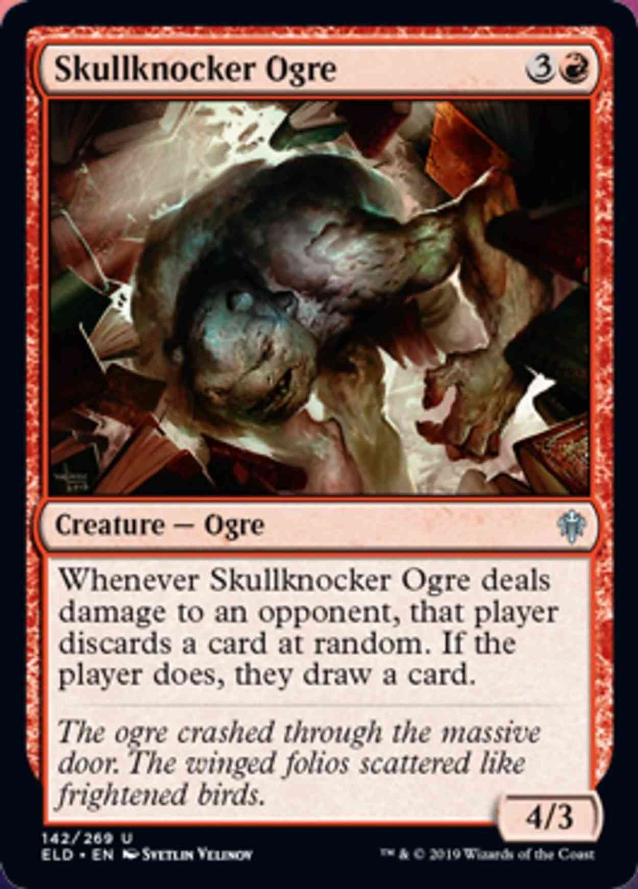 Skullknocker Ogre magic card front